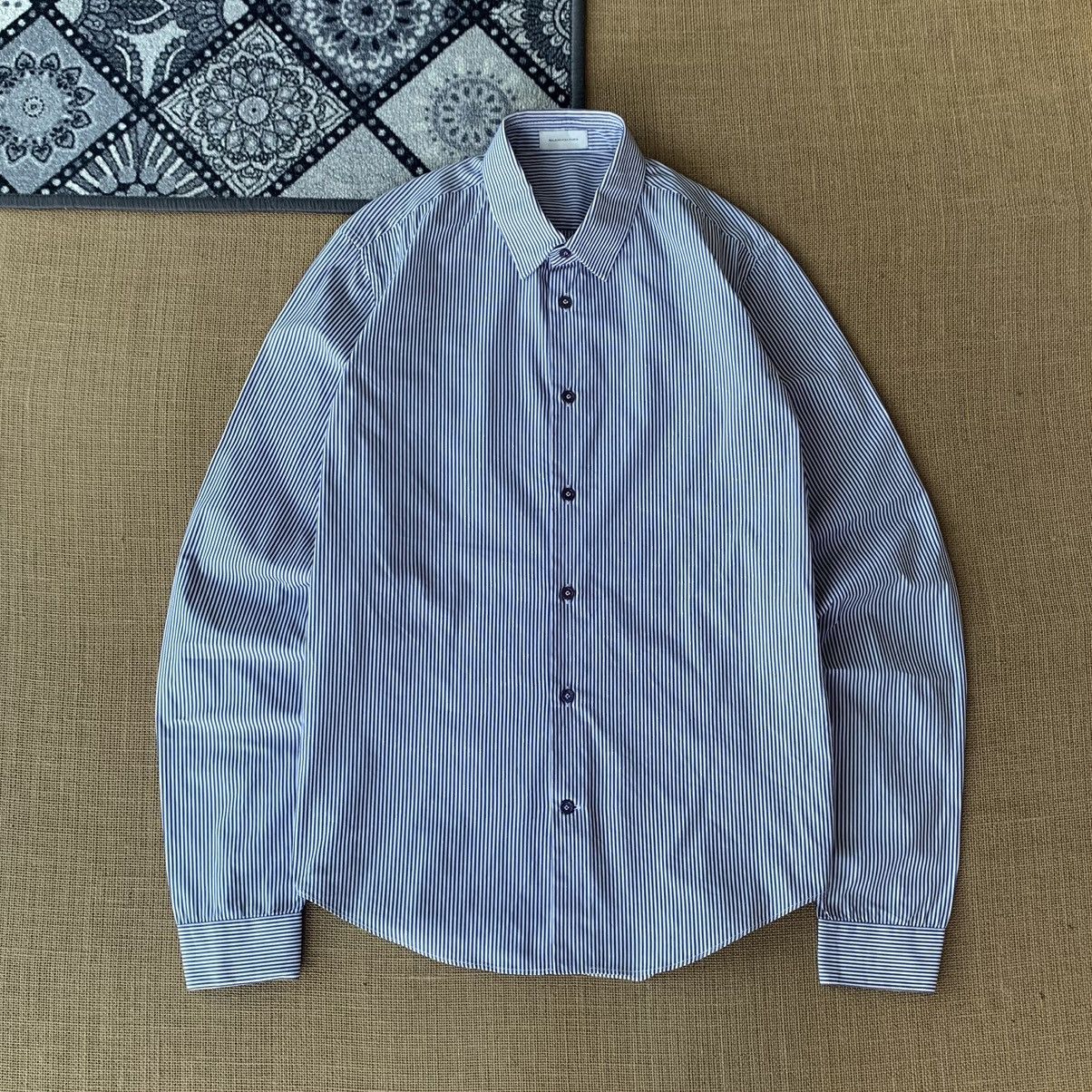 Balenciaga Balenciaga Striped Button Up Shirt Size US M / EU 48-50 / 2 - 1 Thumbnail