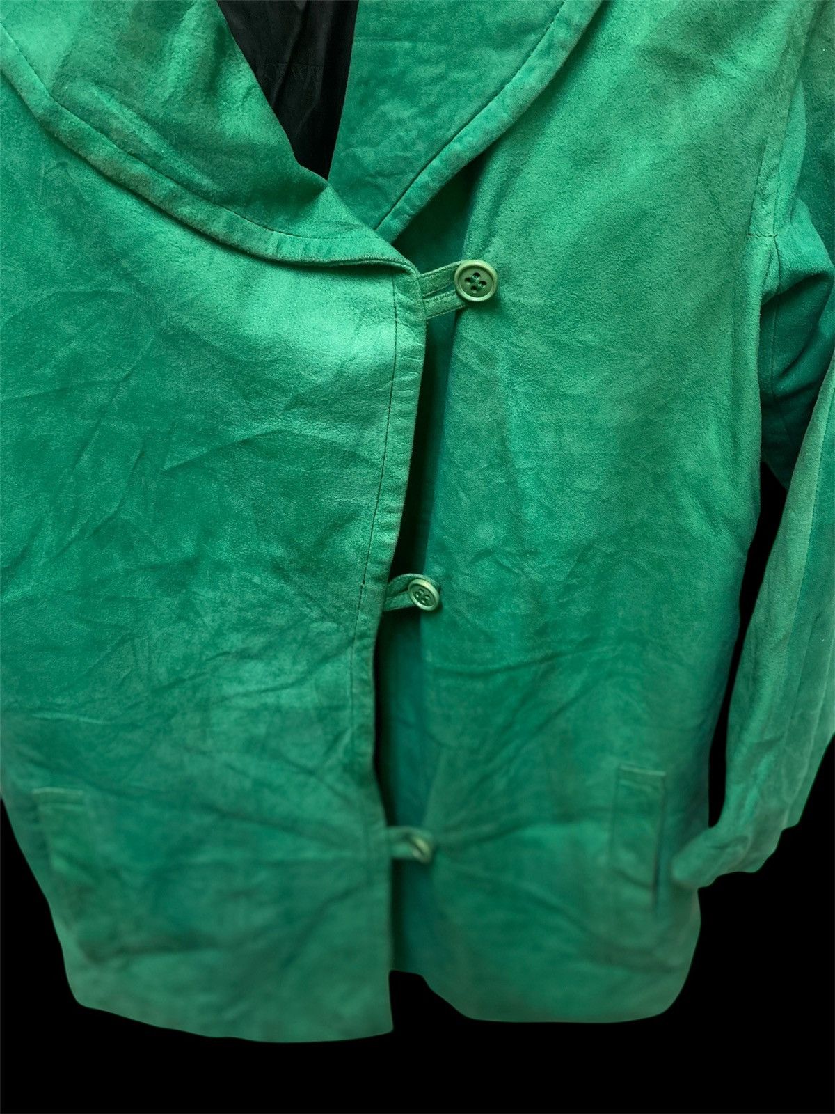 Lemaire × Loewe 🔥 Quick Sale 🔥 Loewe Madrid 1846 Green Leather Jacket Size M / US 6-8 / IT 42-44 - 5 Thumbnail