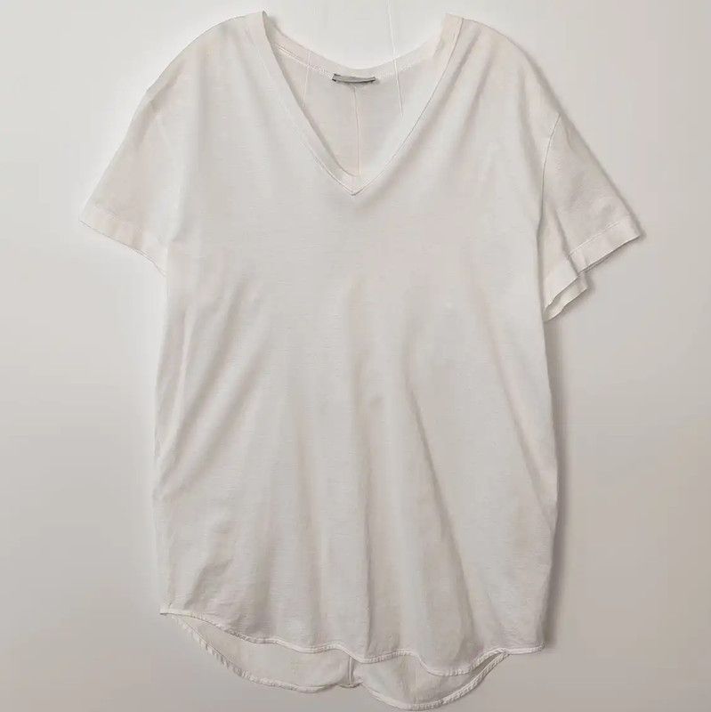 Dior Dior White Cotton Women's T-Shirt 0089 Size M / US 6-8 / IT 42-44 - 1 Thumbnail