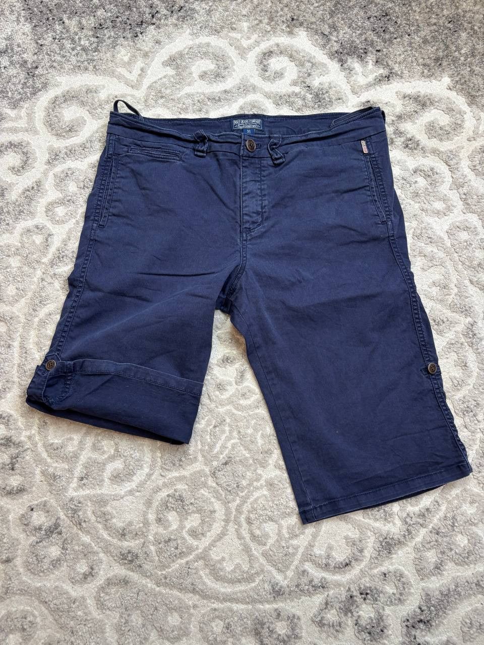 Polo Ralph Lauren Polo Ralph Lauren Navy Chino Shorts Size 31 Size US 31 - 4 Thumbnail