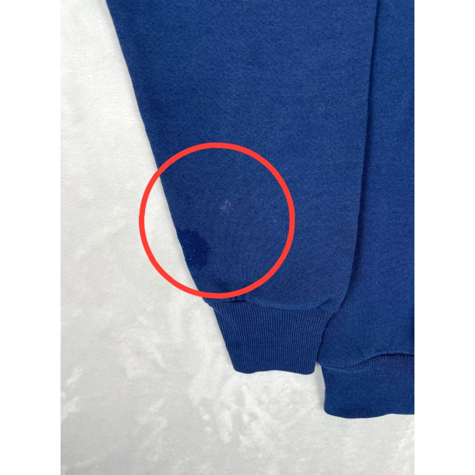 Lee VINTAGE Lee Sturdy Sweats Heavy Weight Blue BlackCrewneck Sweatshirt Size L Men's 90s USA Pullover Size US L / EU 52-54 / 3 - 5 Thumbnail