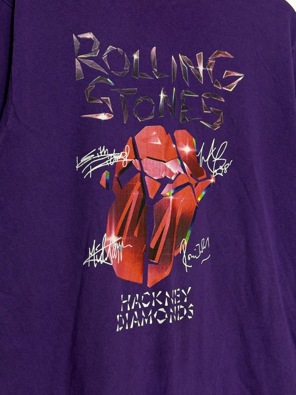 Band Tees Vintage Rolling Stones Hackney Diamonds Graphic T-shirt Size US L / EU 52-54 / 3 - 3 Thumbnail