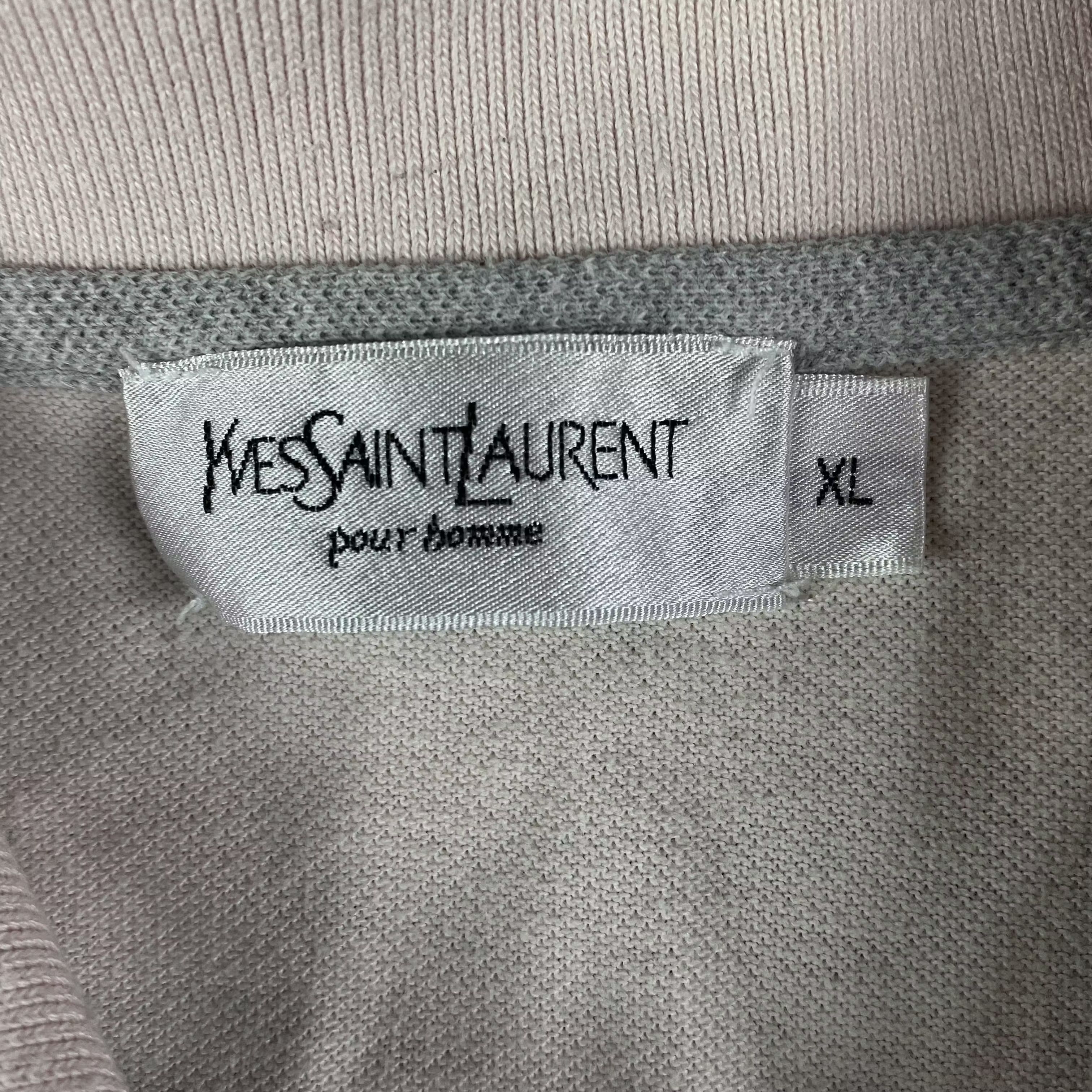 Yves Saint Laurent Mens Polo T-Shirt Yves Saint Laurent Vintage Size XL Size US XL / EU 56 / 4 - 5 Thumbnail