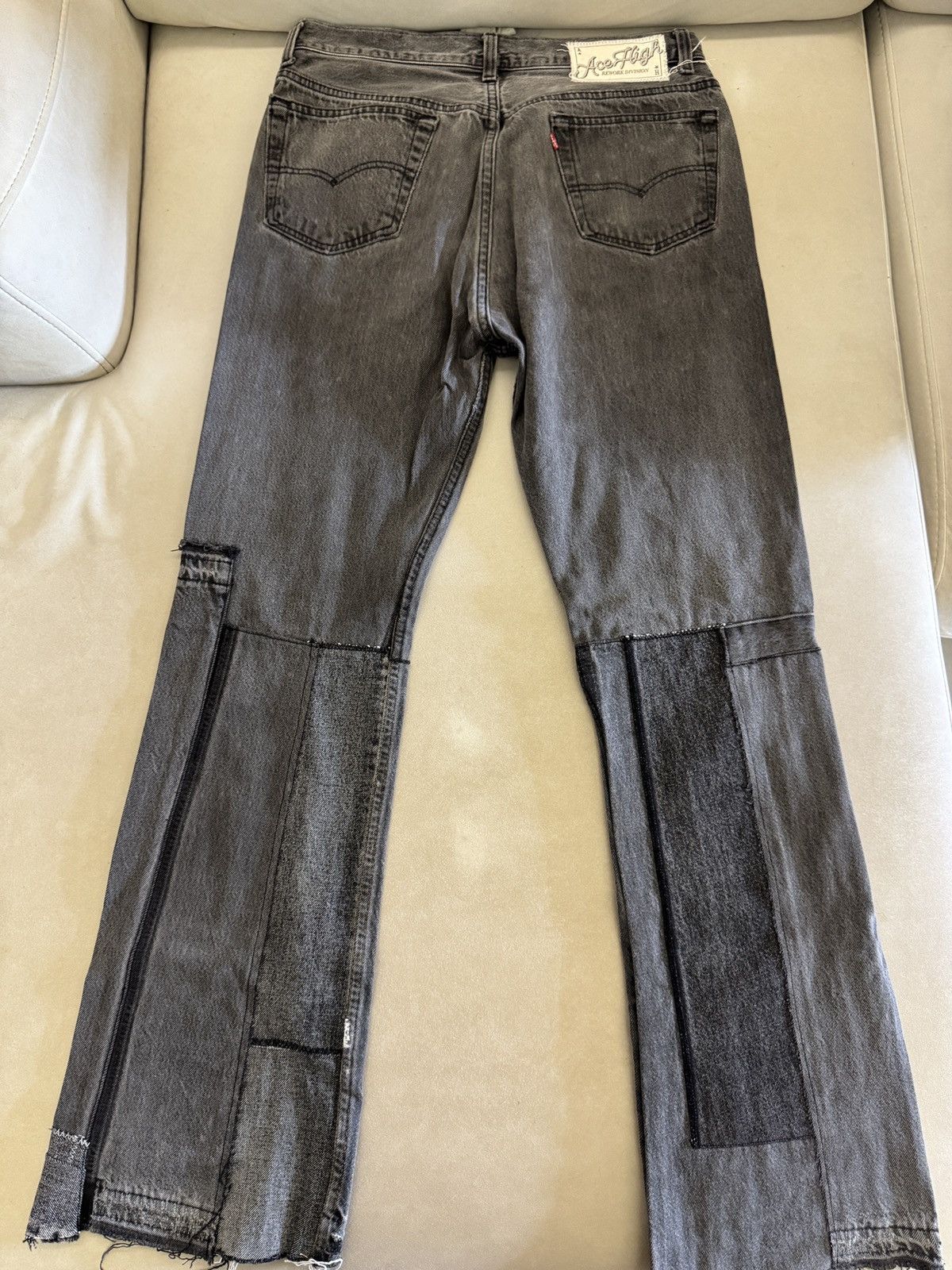 Other AceHigh Asymmetrical Ranch Flare Gray Size US 34 / EU 50 - 5 Thumbnail