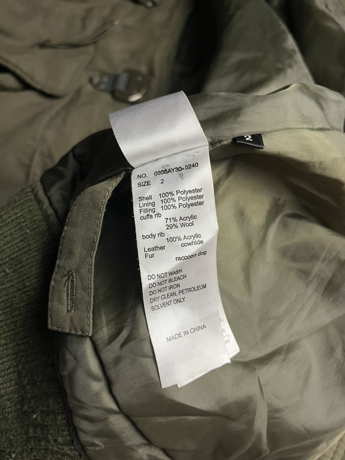 Japanese Brand SLY Japan Industrial Buckle N3B Military Parka Jacket Size US S / EU 44-46 / 1 - 18 Thumbnail