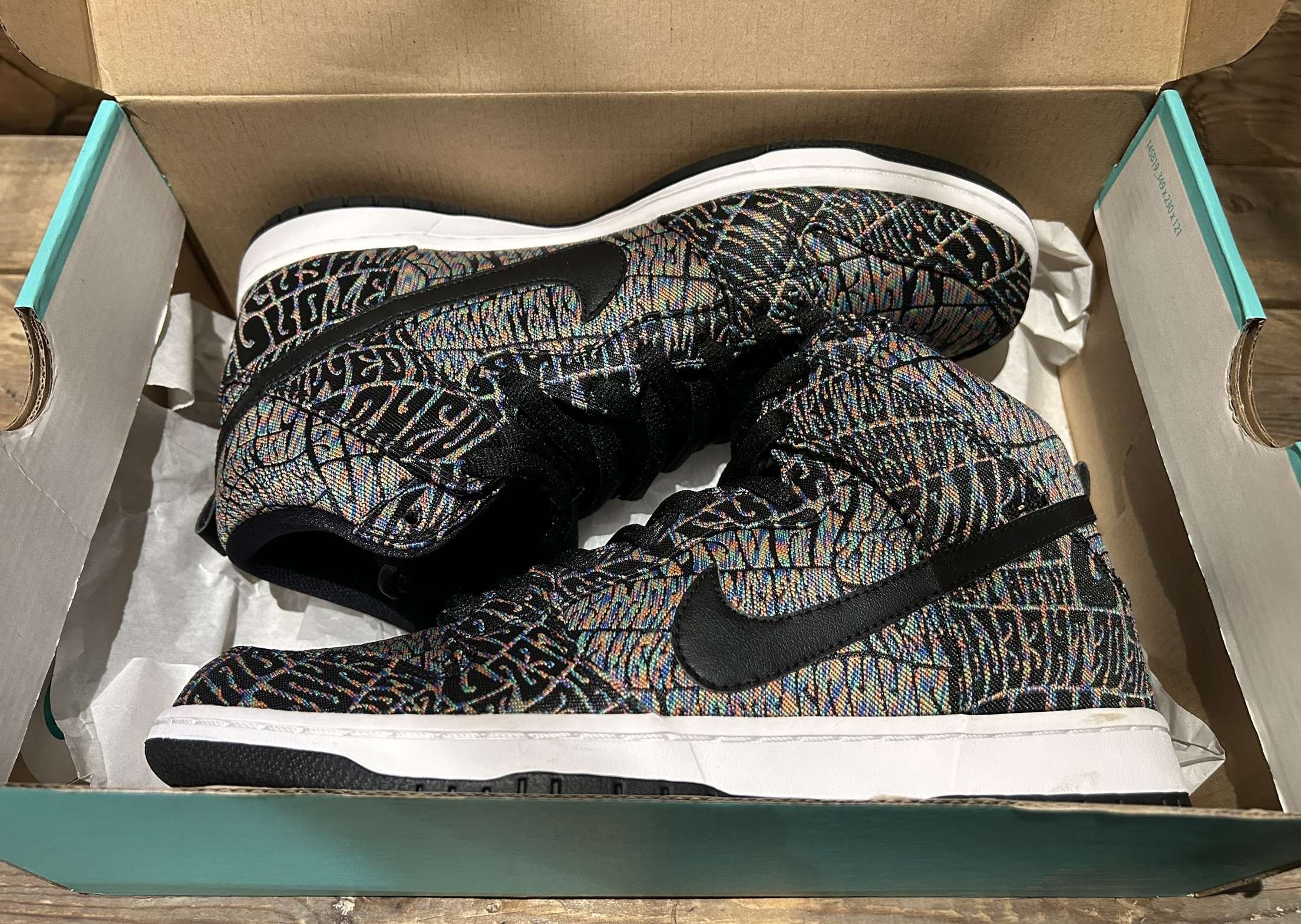 Nike SB Nike SB Dunk High Psychedelic Tripper 2016 Deadstock US10 Size US 10 / EU 43 - 2 Thumbnail