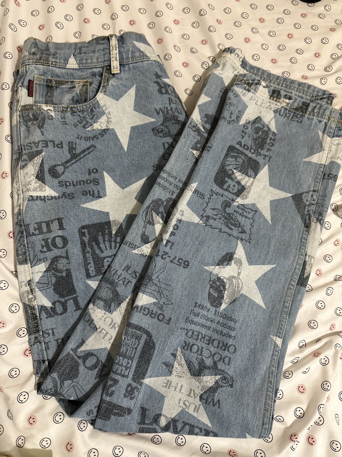Pleasures Pleasures poppy denim Size US 34 / EU 50 - 3 Thumbnail