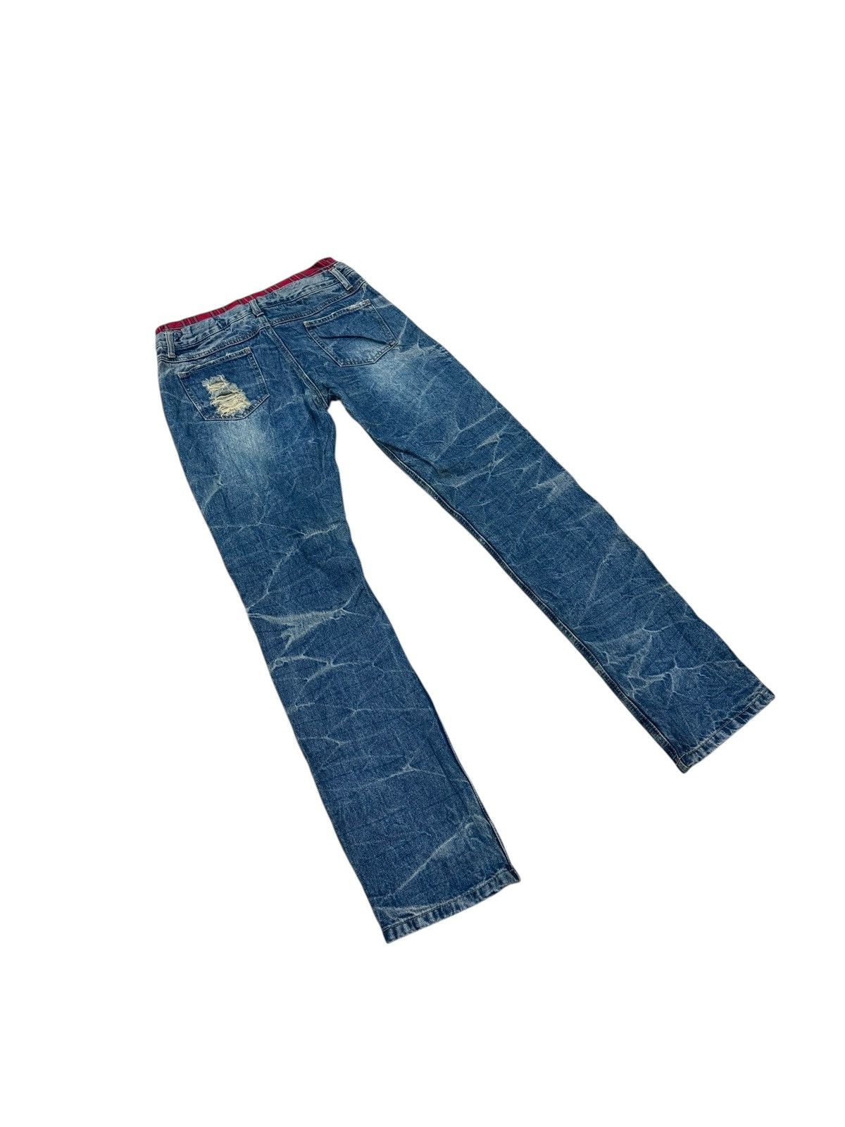 Other DISTRESSED DOUBLE WAIST JEANS Size US 28 / EU 44 - 8 Thumbnail
