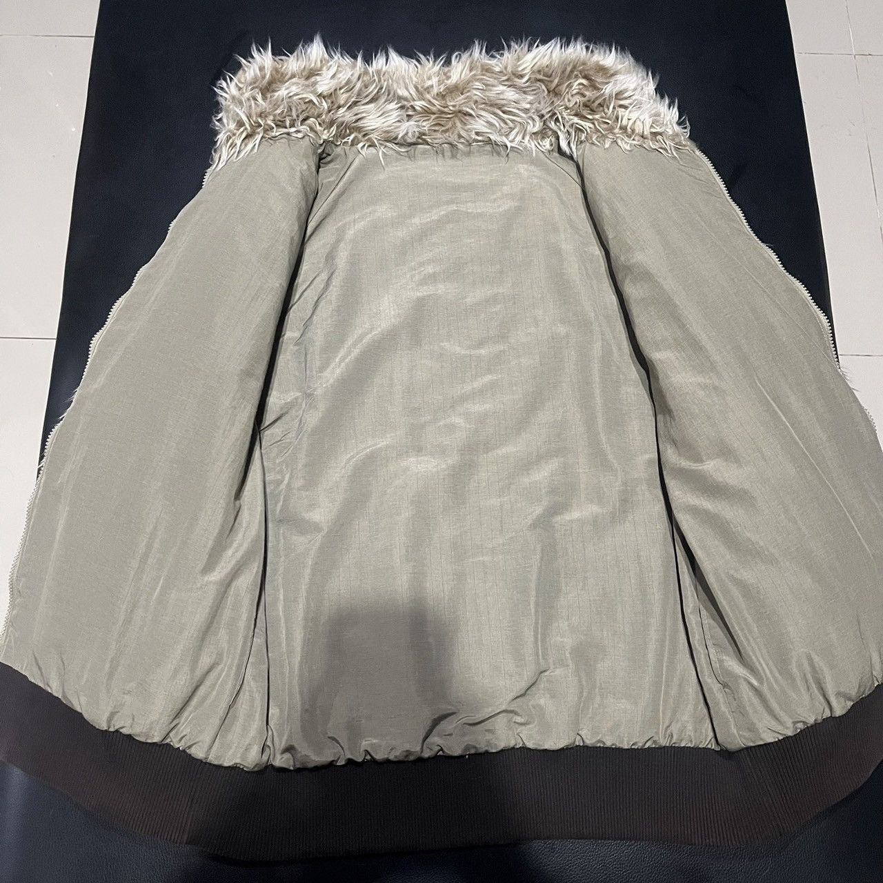 Japanese Brand RARE Gym Master Faux Fur Reversible Jacket Yohji Opium Style Size US M / EU 48-50 / 2 - 9 Thumbnail