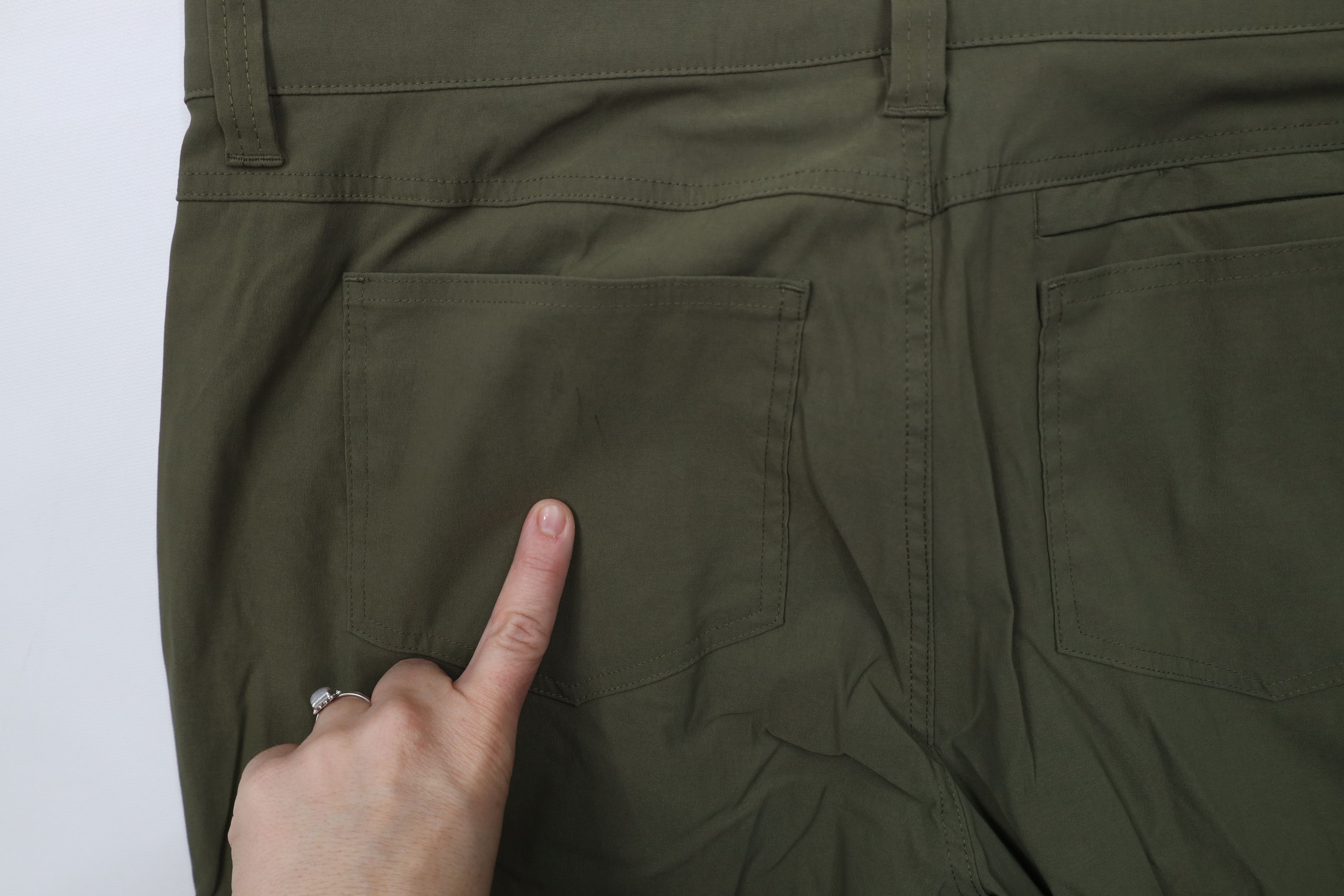 Orvis Orvis Water Repellant Outdoor Hiking Trekking Pants Green Size US 36 / EU 52 - 12 Thumbnail
