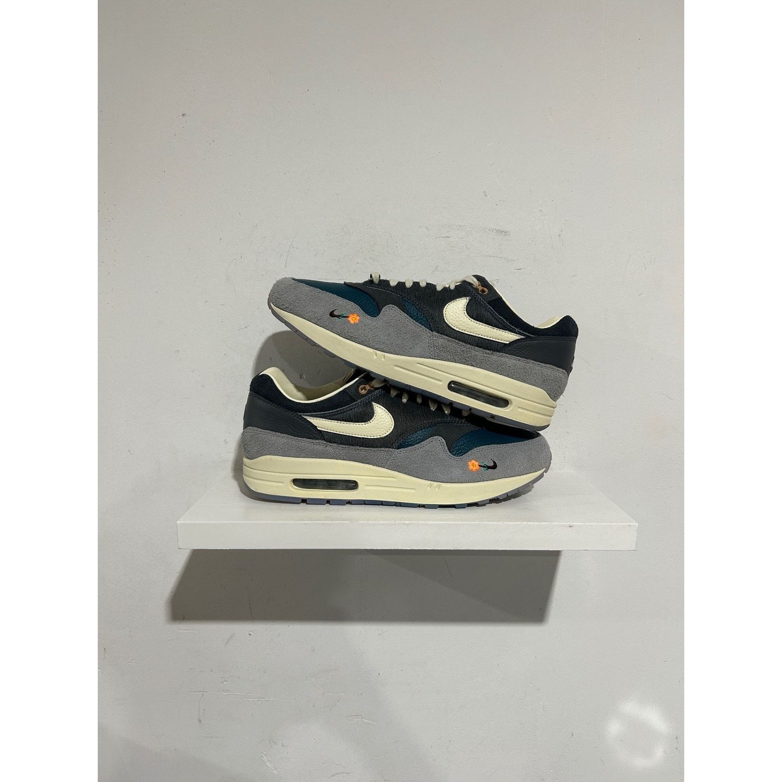 Nike NIKE AIR MAX 1 KASINA WON-ANG GREY SIZE 12 PREOWNED Size US 12 / EU 45 - 3 Thumbnail