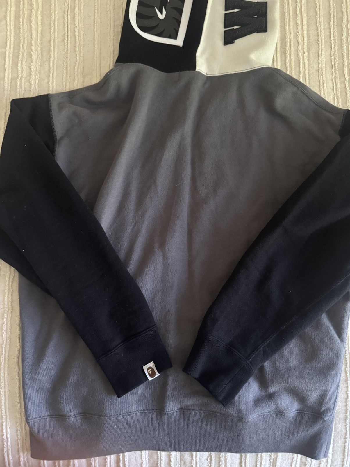 Bape Gray Bape Full Zip Size US M / EU 48-50 / 2 - 9 Thumbnail