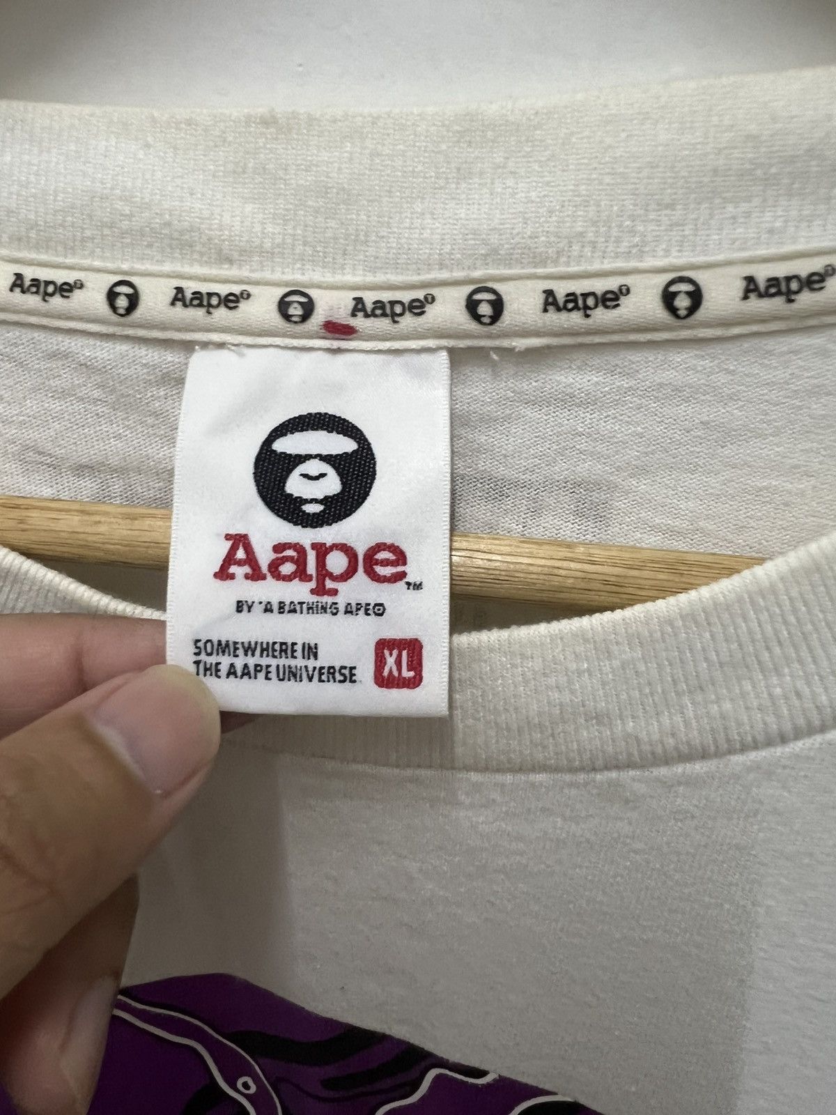 Aape Aape by Bathing Ape Bape Shirt Size US XL / EU 56 / 4 - 4 Thumbnail