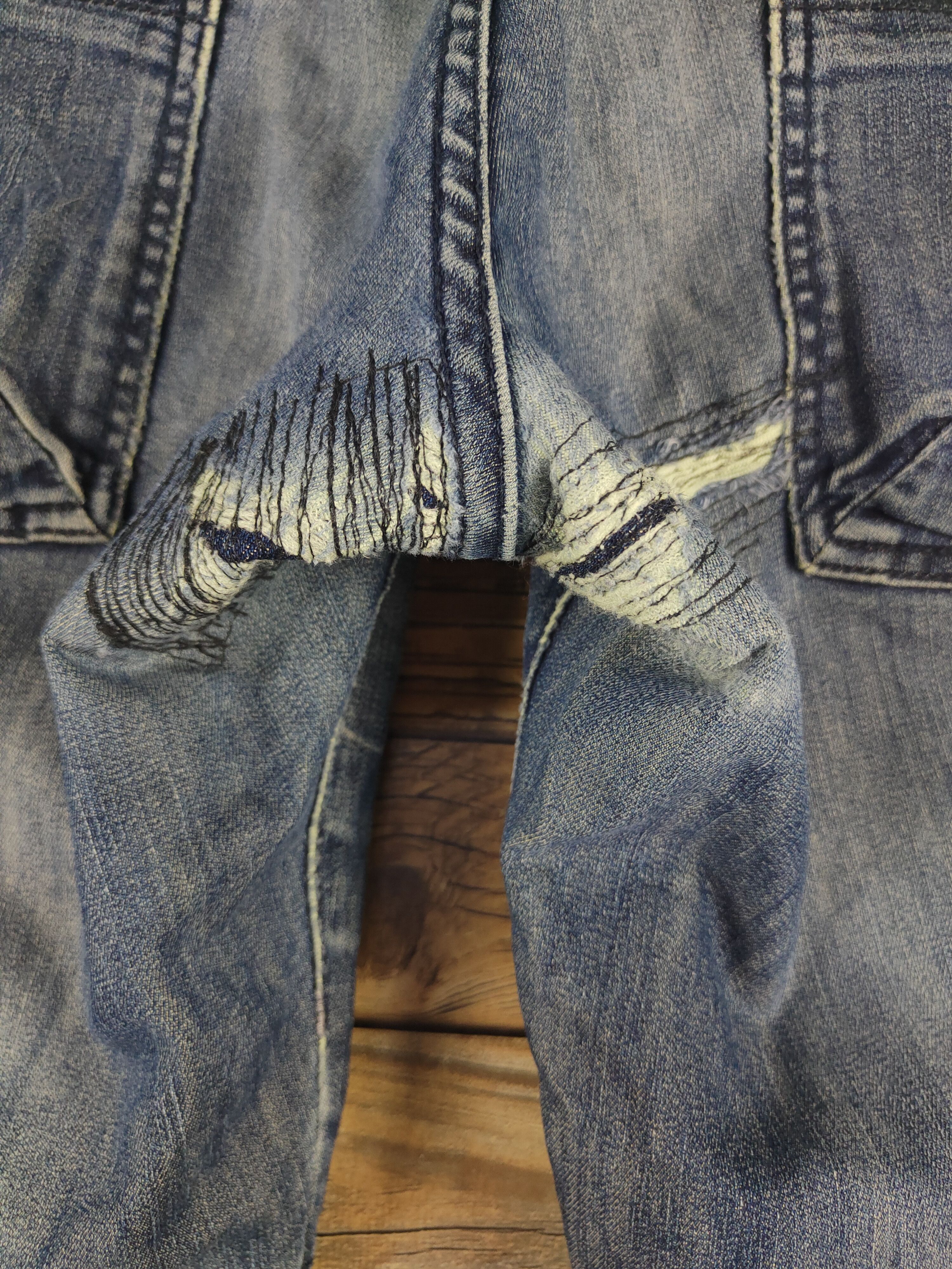 DL Lyric Dark Blue Distressed Ripped Jeans #46-103T