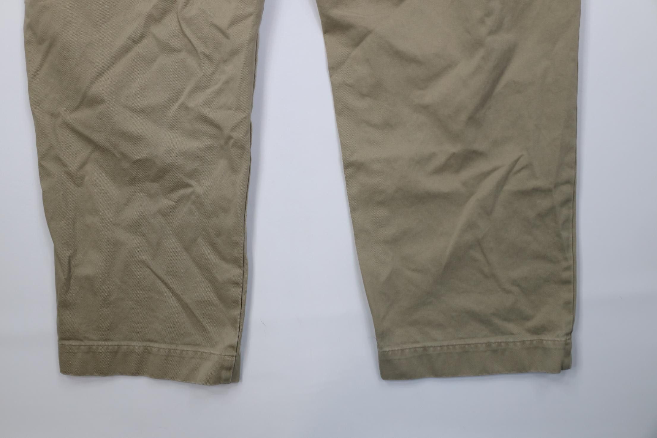 Polo Ralph Lauren Vintage Ralph Lauren Heavy Cotton Wide Leg Chino Pants Beige Size US 42 / EU 58 - 14 Thumbnail