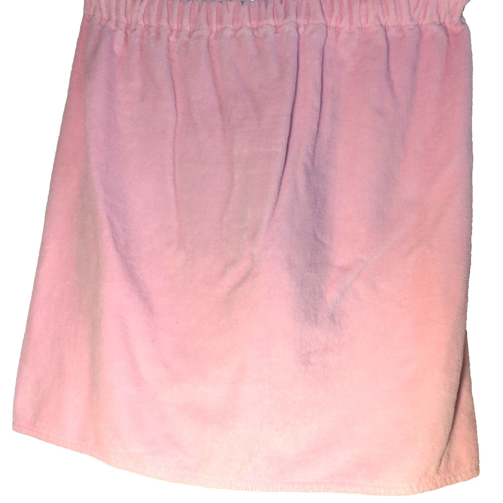 Vintage VINTAGE Fredericks of Hollywood Wrap Around Waist Towel Pink Cover Up - One Size Women's Swim Beach 22.5" Length Size ONE SIZE - 7 Thumbnail
