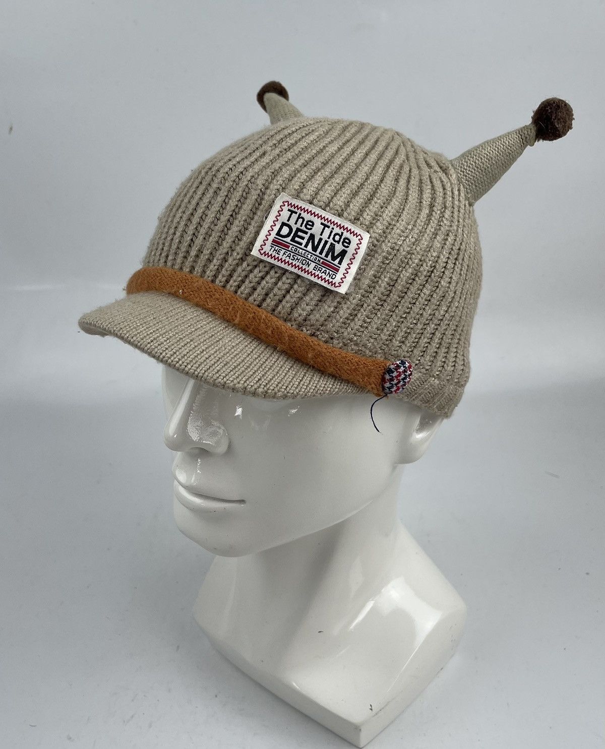 Japanese Brand very rare stretchable hat with horn tc28 Size ONE SIZE - 1 Thumbnail