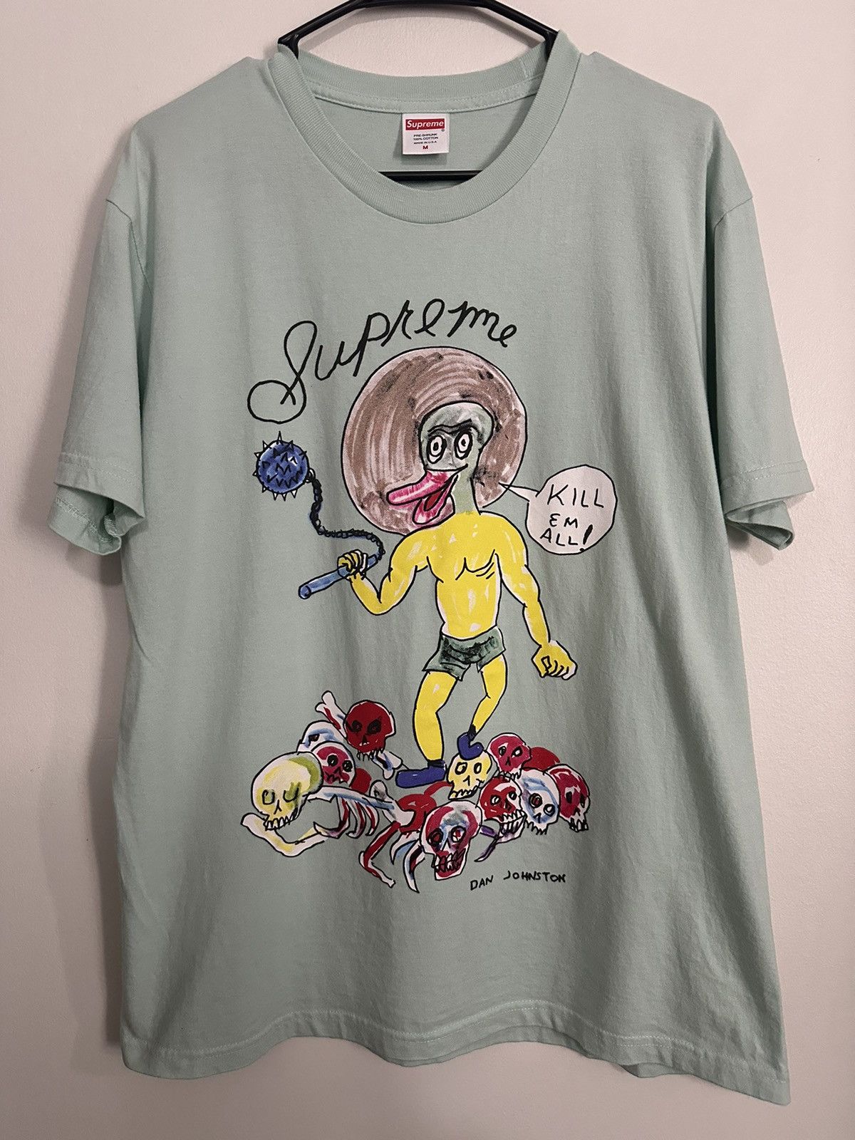 Supreme Supreme Daniel Johnston Kill Em All Tee | Grailed