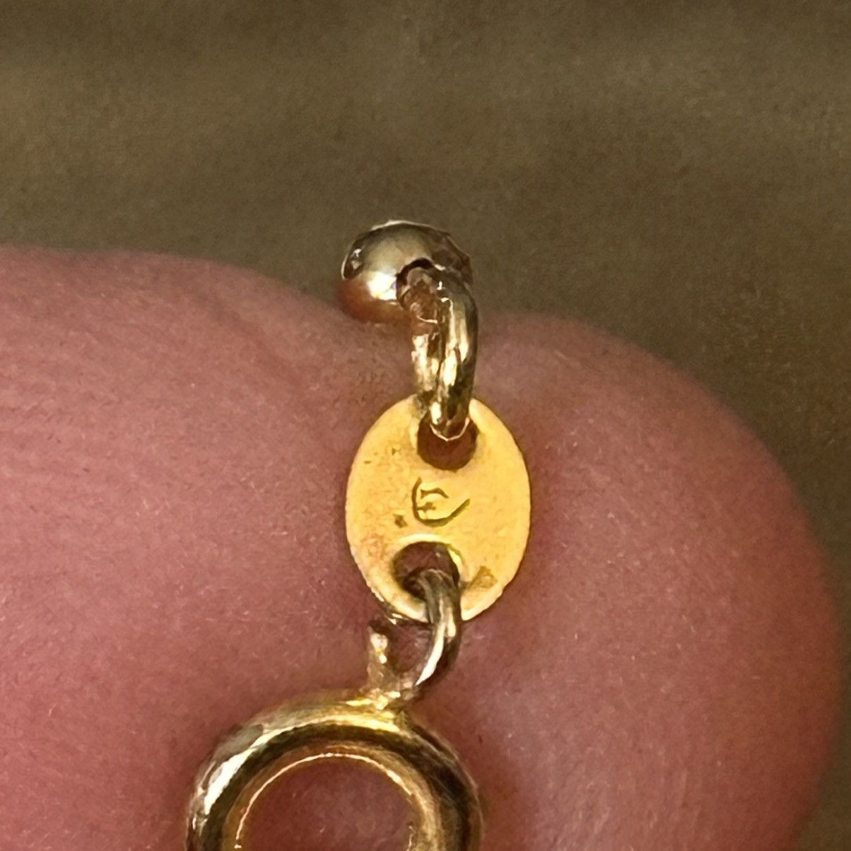 Vintage Vintage gold tone evil eye pendant necklace Size ONE SIZE - 4 Thumbnail