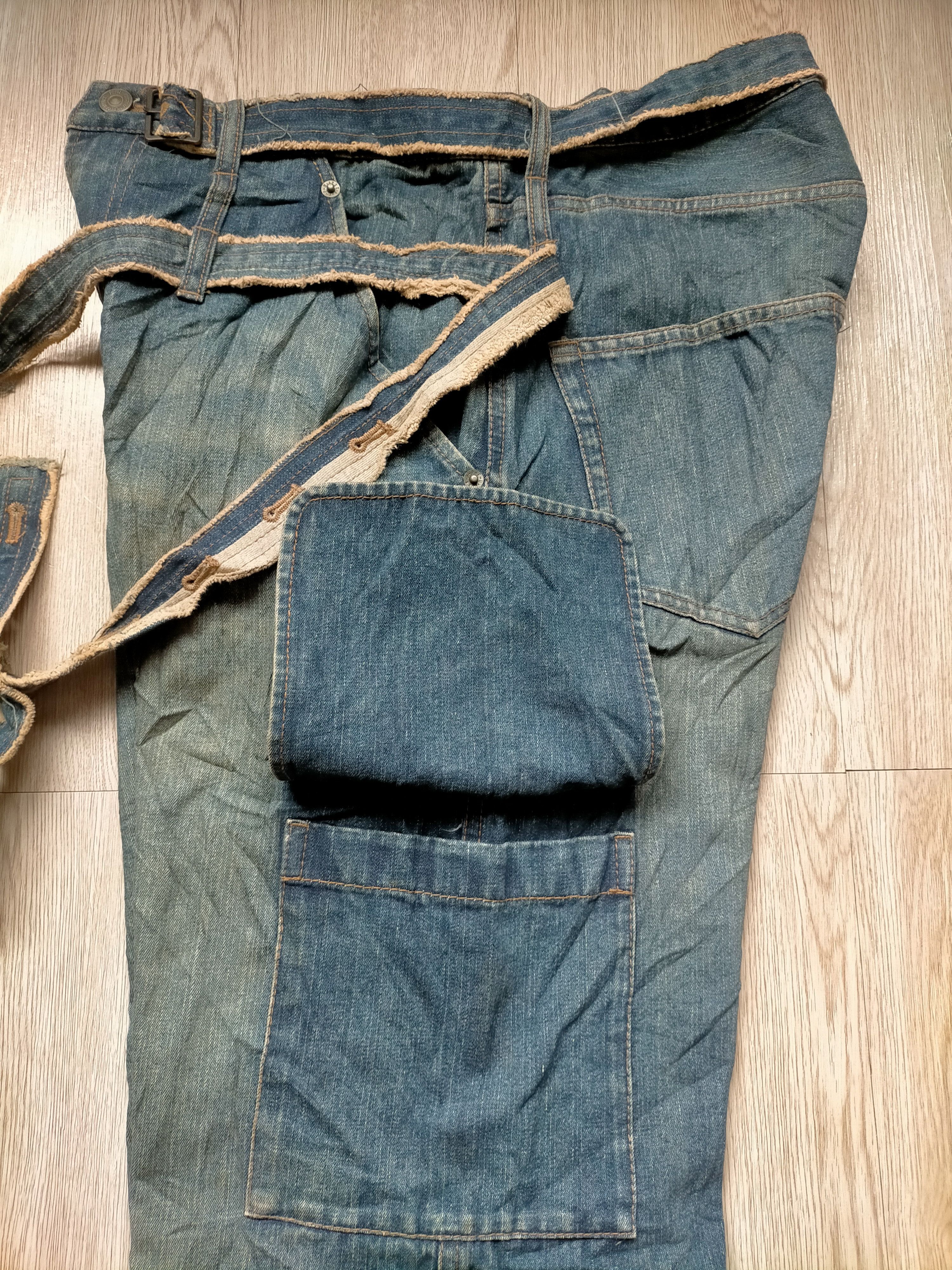 PPFM Vintage PPFM Japan Cargo Wide Leg Hip Hop Style Size US 31 - 15 Thumbnail