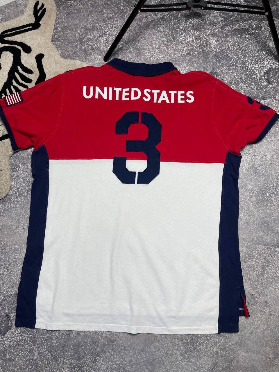 Vintage polo Ralph Lauren United States rare tee