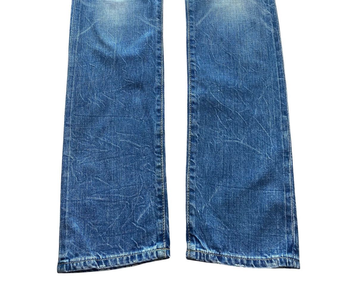 Edwin Edwin Blue Wash Ripped Style Straight Leg Jeans Size US 32 / EU 48 - 5 Thumbnail