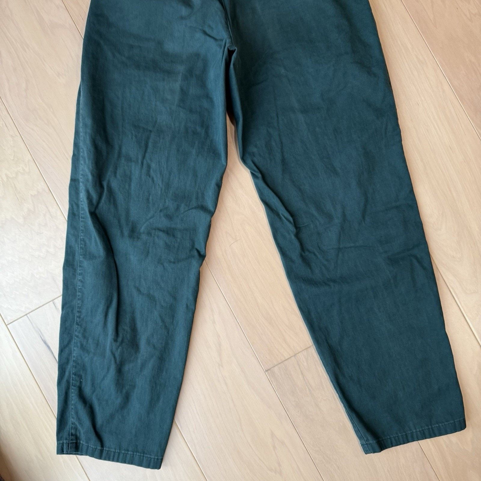 Polo Ralph Lauren Vintage Polo Ralph Lauren Pleated Pants 28 Green Minimalist Size US 28 / EU 44 - 8 Thumbnail