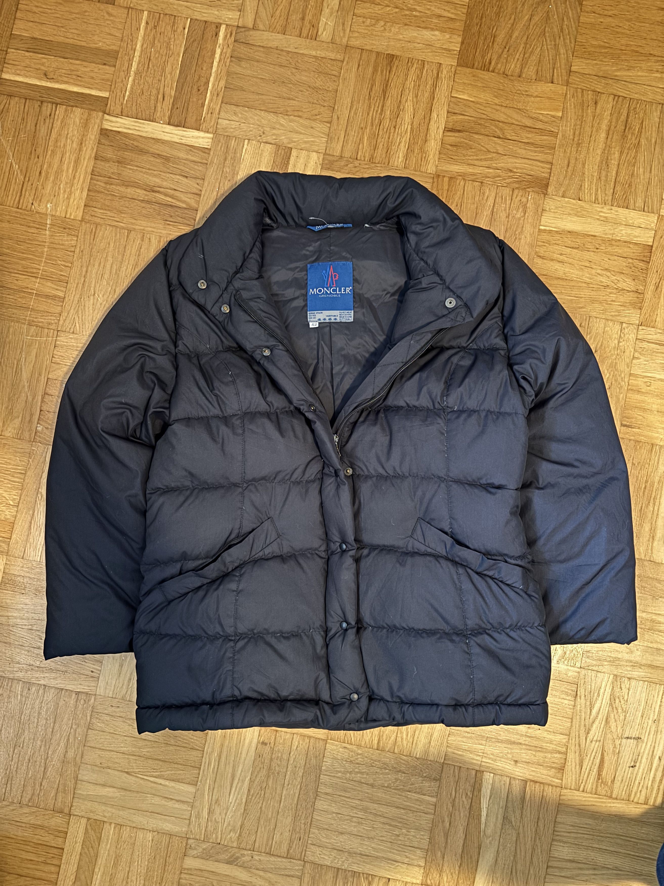 Moncler Moncler Grenoble Downjacket – Size M – Black - Vintage 90s Size US M / EU 48-50 / 2 - 1 Thumbnail
