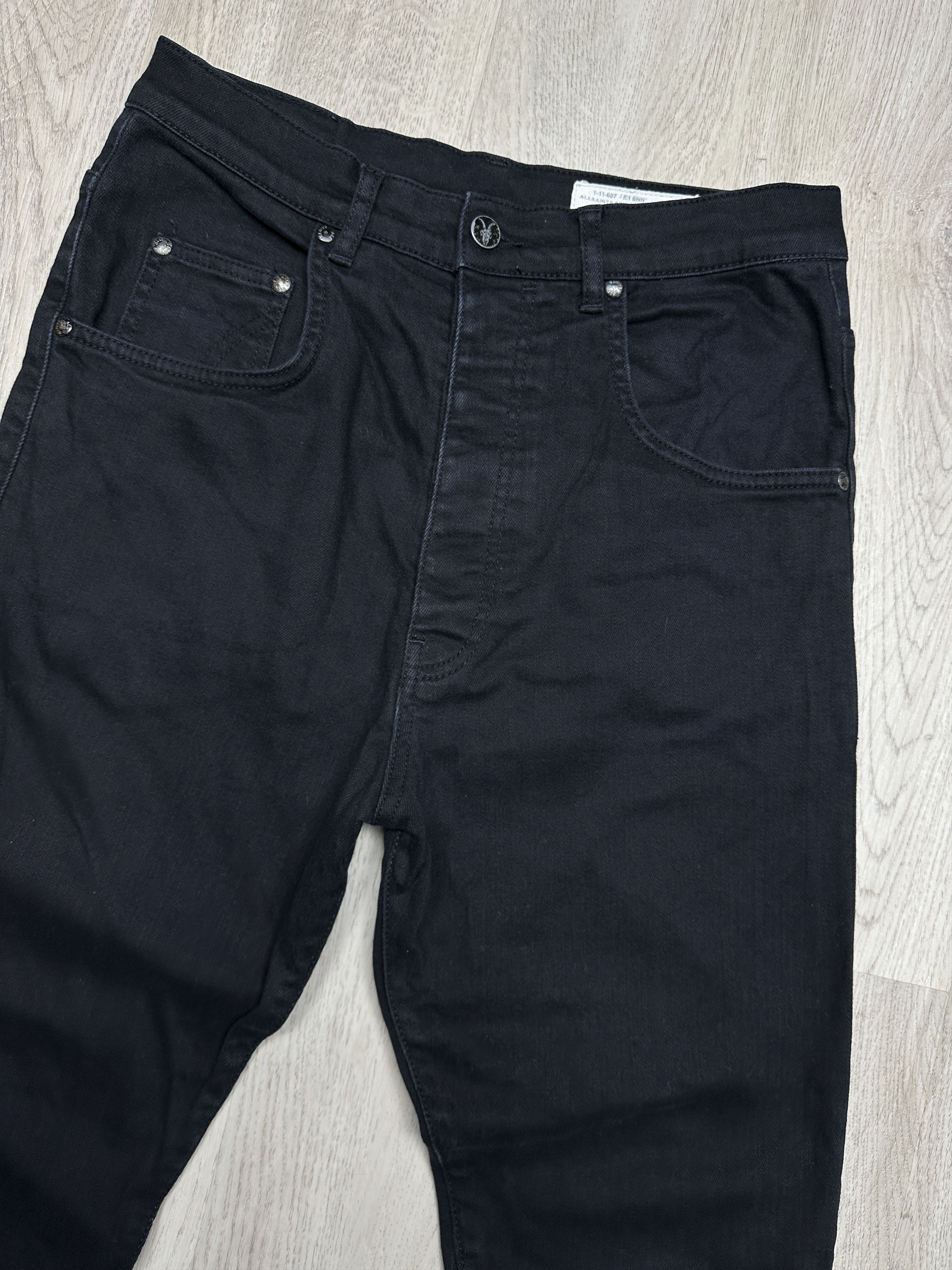 Allsaints Allsaints Black Gun Denim Pants Jeans Size US 28 / EU 44 - 2 Thumbnail