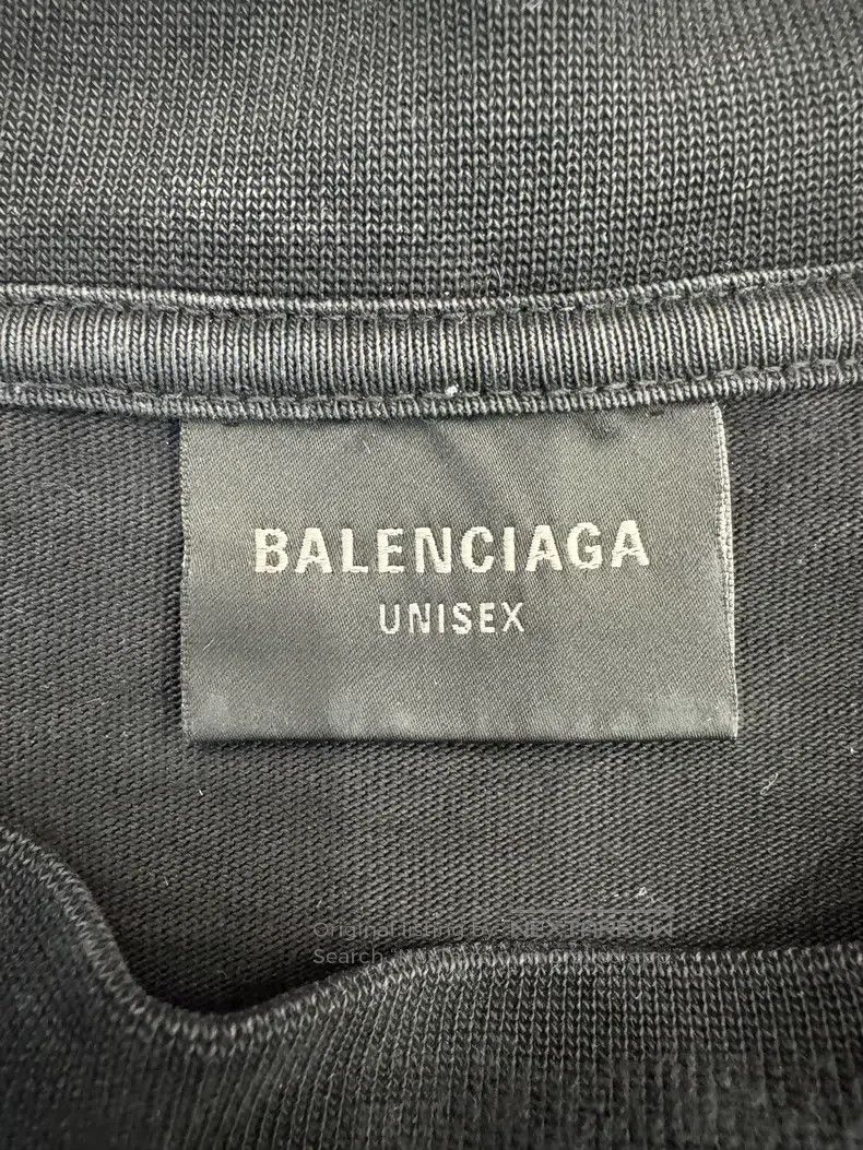 Balenciaga Balenciaga Yellow Double Ring Flame Black Short Sleeve Size US L / EU 52-54 / 3 - 6 Thumbnail