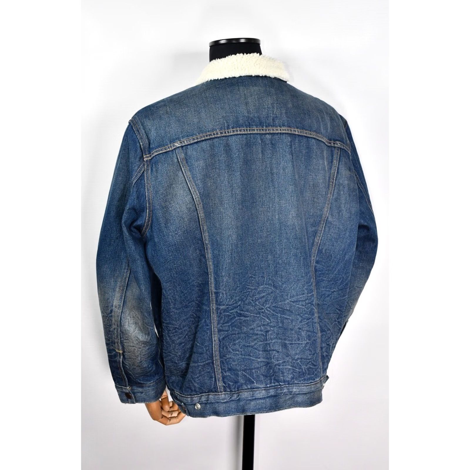 Levi's LEVI'S Jacket Denim Trucker Sherpa Lined Blue 3XL Men’s Size 3XL Jacket Color Blue 3XL Mens Levi's Sherpa Denim Jacket Size US 39 - 2 Thumbnail