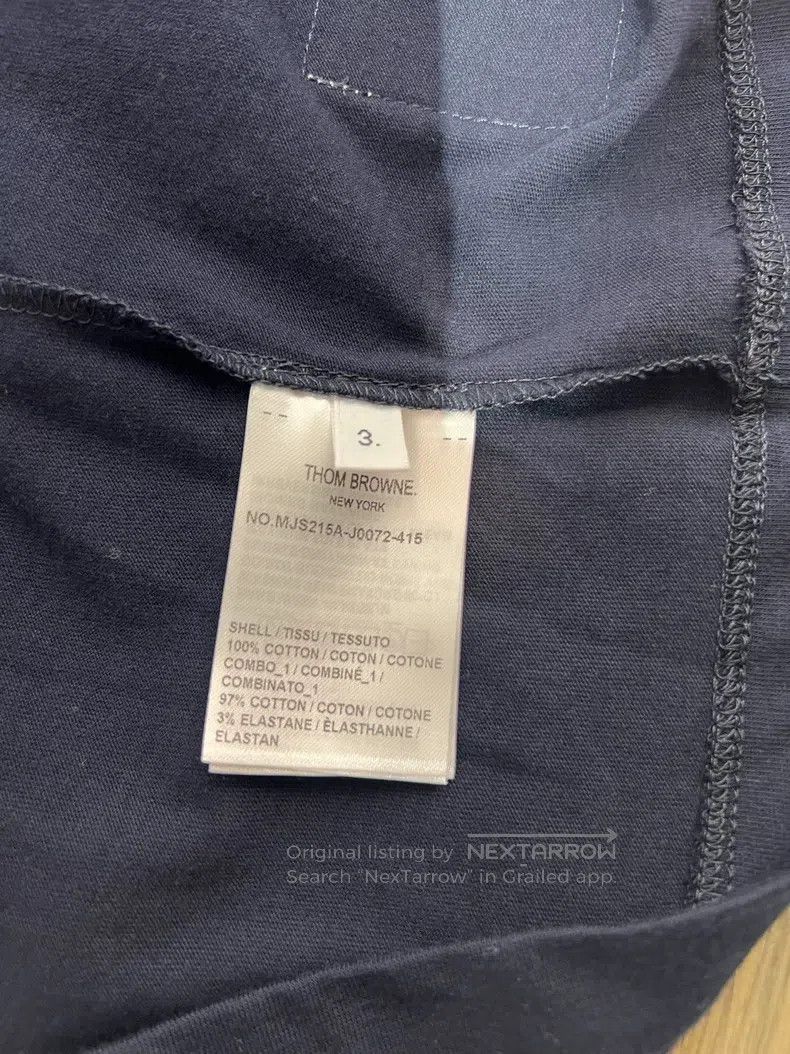 Thom Browne Thom Browne T-shirt Size US L / EU 52-54 / 3 - 6 Thumbnail