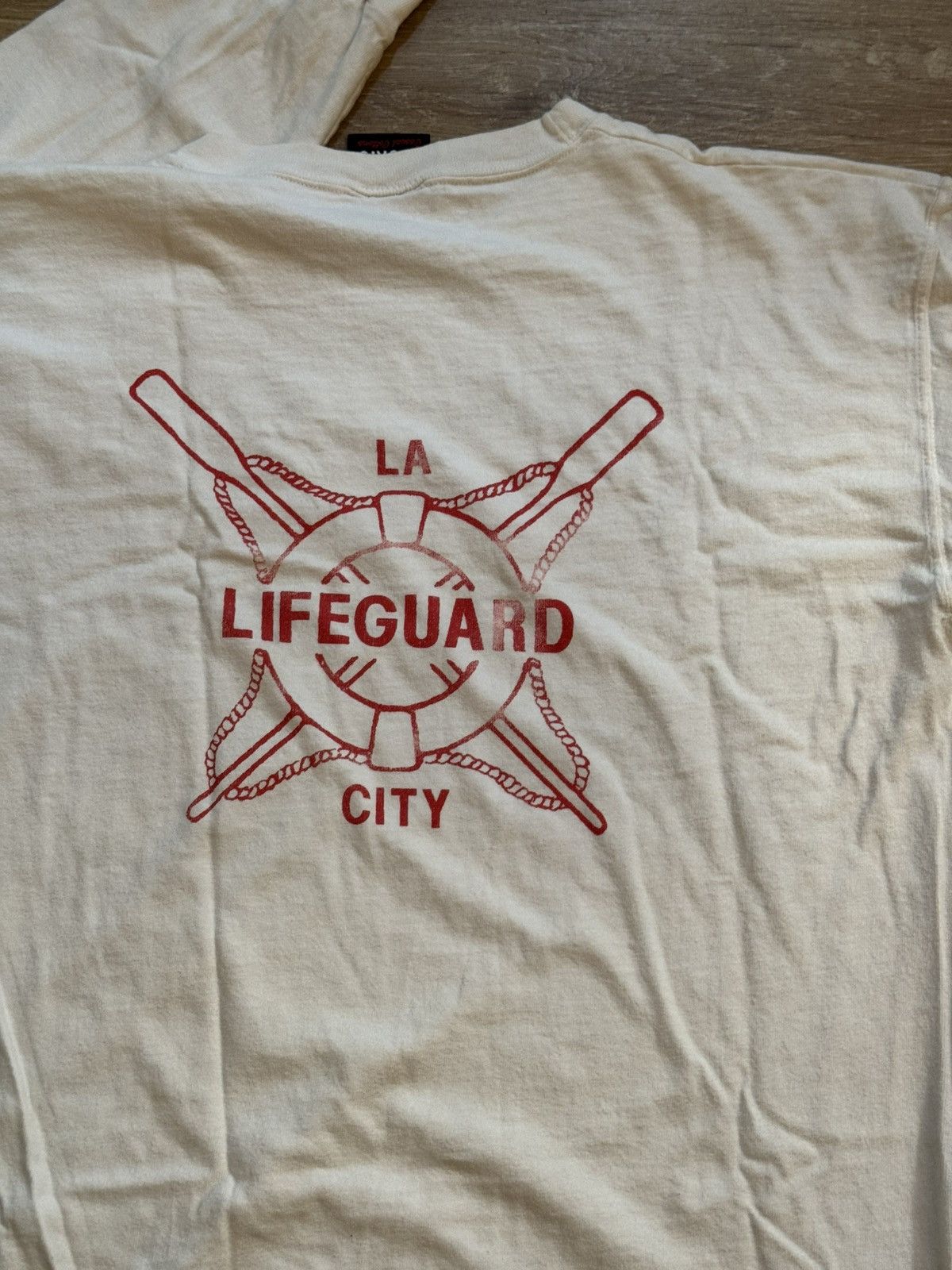 Signal Sport × Vintage Vintage Los Angeles City Lifeguard Long-sleeve Graphic Tee L Size US L / EU 52-54 / 3 - 8 Thumbnail