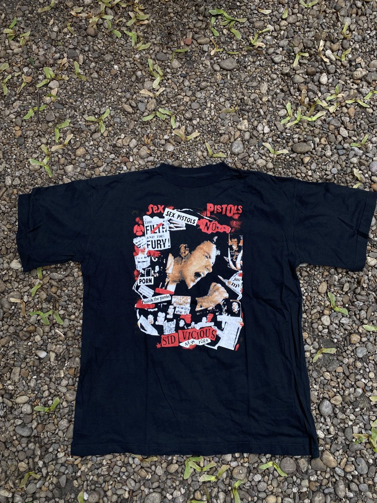 Band Tees × Vintage Vintage Sex Pistols Anarchy In The UK Rock T-Shirt Size US XXL / EU 58 / 5 - 1 Thumbnail