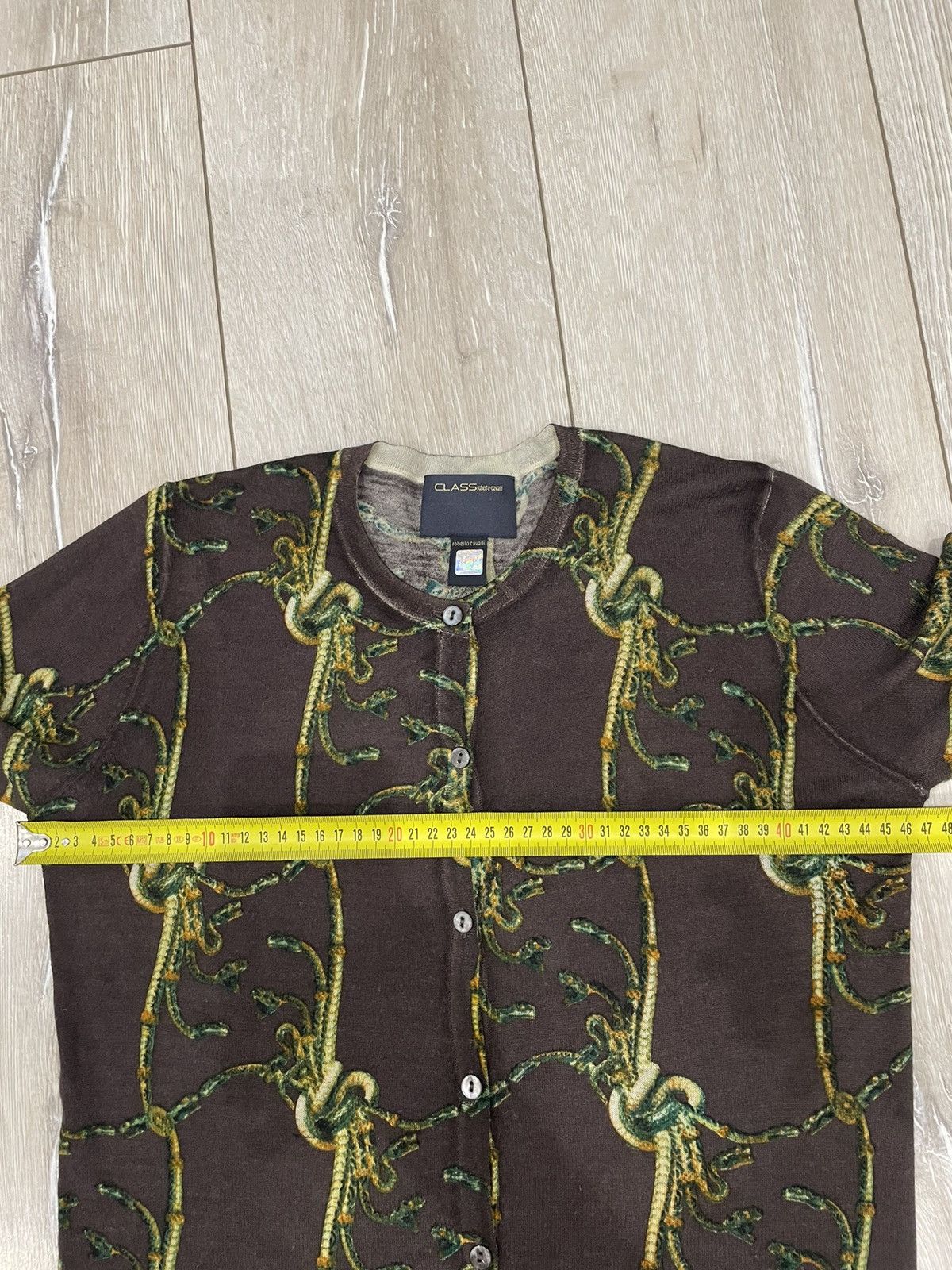 Designer × Just Cavalli × Roberto Cavalli Roberto Cavalli Class snake logo cardigan long sleeve Size M / US 6-8 / IT 42-44 - 10 Thumbnail
