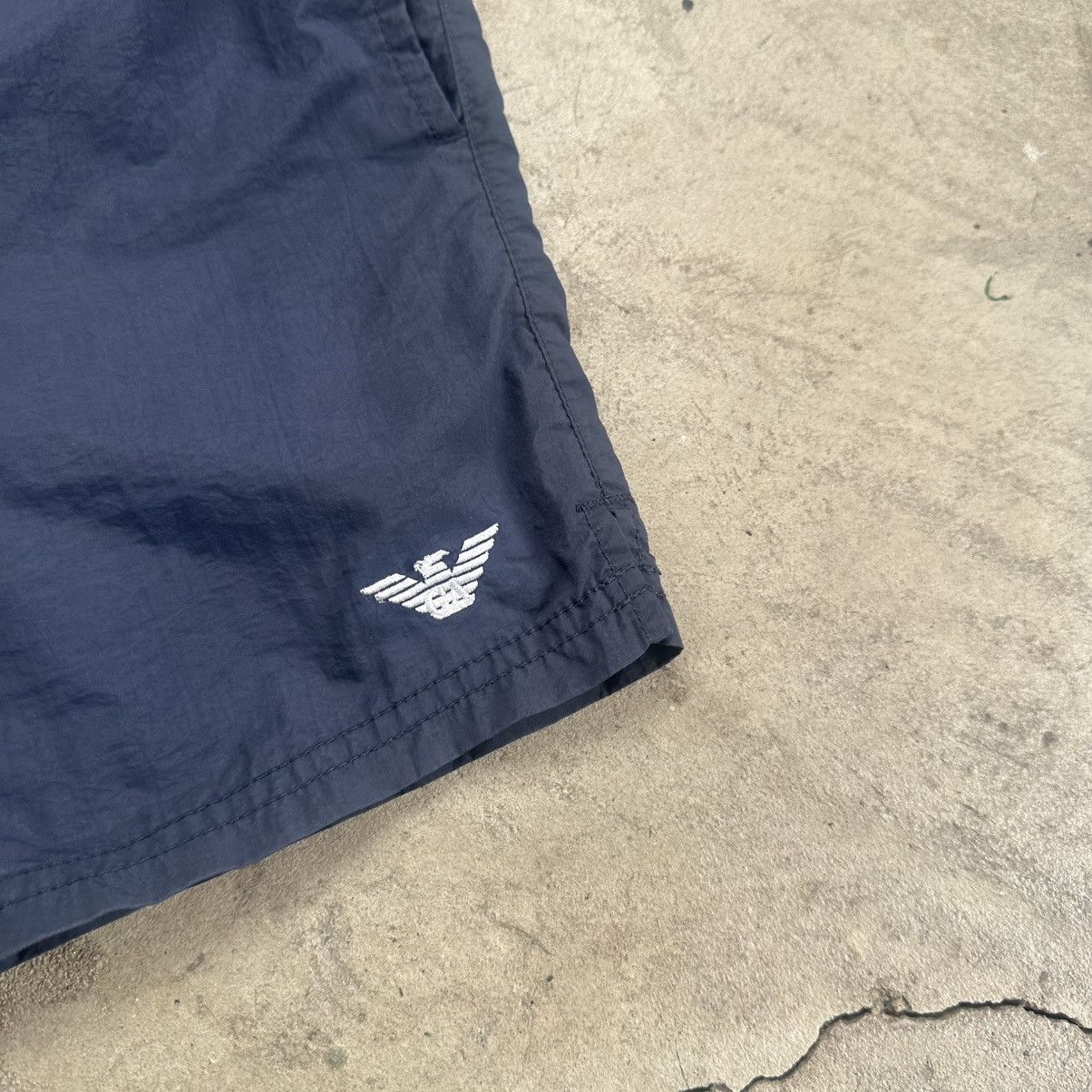 Armani Vintage EMPORIO ARMANI Black Swim Shorts Size S-M Size US 32 / EU 48 - 4 Thumbnail