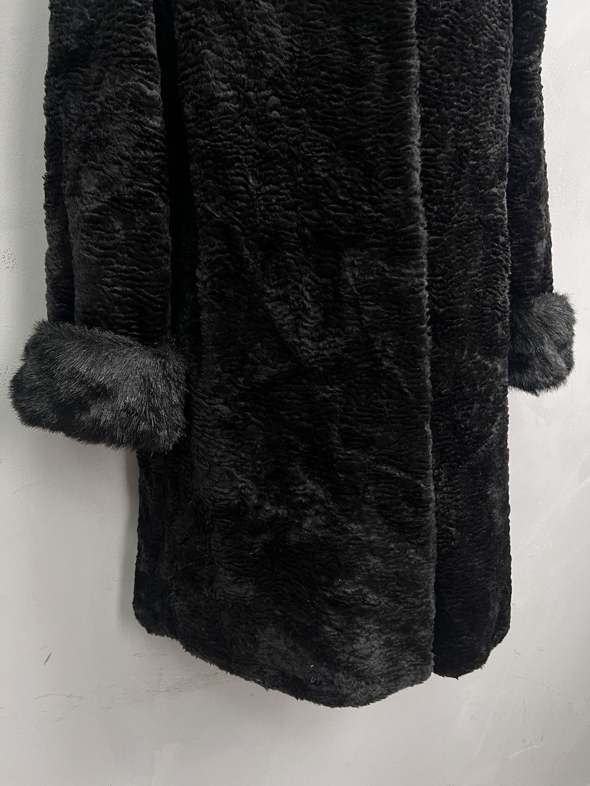Hysteric Glamour Vintage Faux Fur Long Jakcet Black Coat if six was nine Size US M / EU 48-50 / 2 - 6 Thumbnail