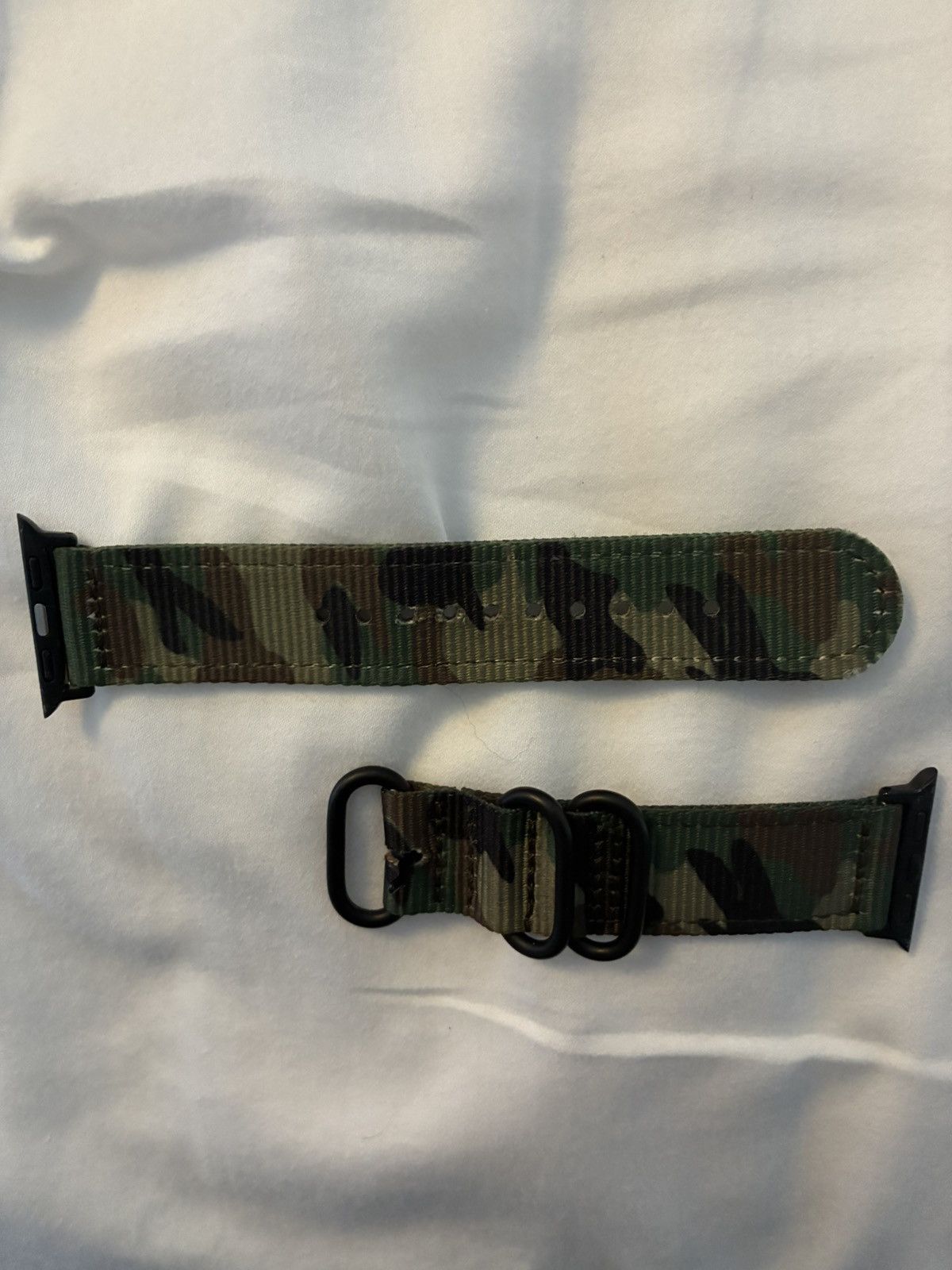 Other Infinity Loops Green Camo Apple Watch Band- Nylon 38,40,41mm Size ONE SIZE - 1 Thumbnail