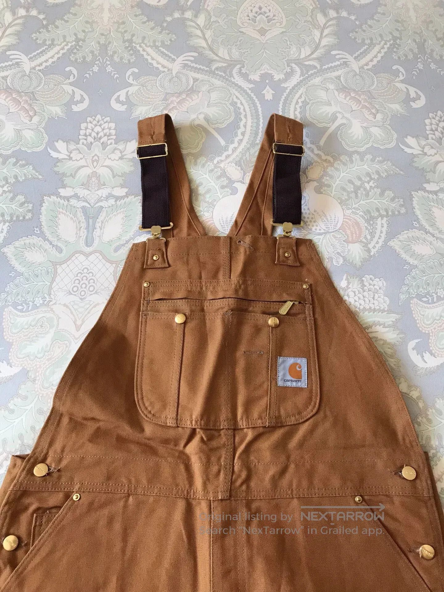 Carhartt Carhartt R37 Canvas Overalls. Size US 38 / EU 54 - 1 Thumbnail