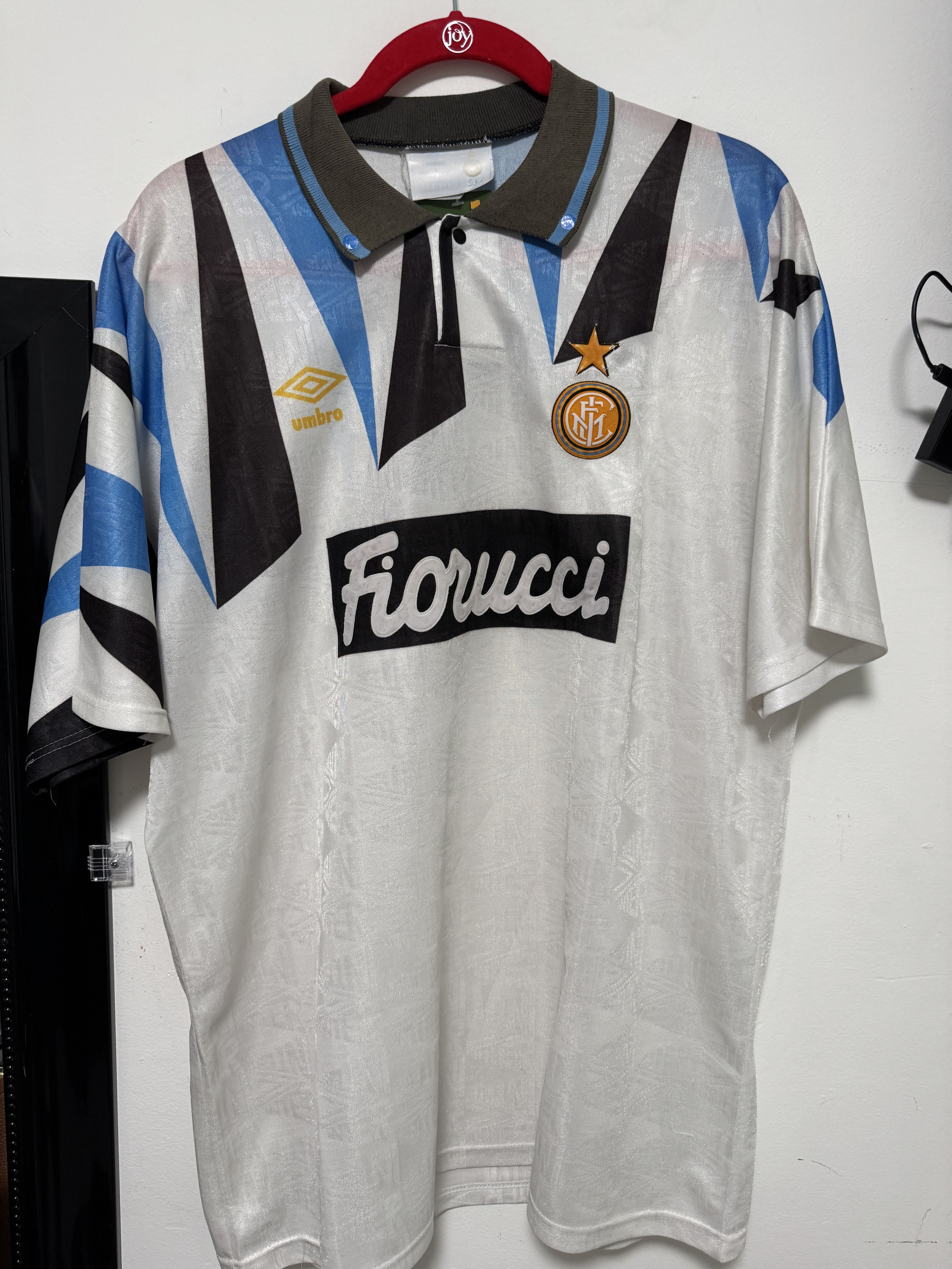 ウェア 90s umbro Inter Milano uniform shirt y2k 90s umbro Inter Milano uniform shirt y2k - メルカリ