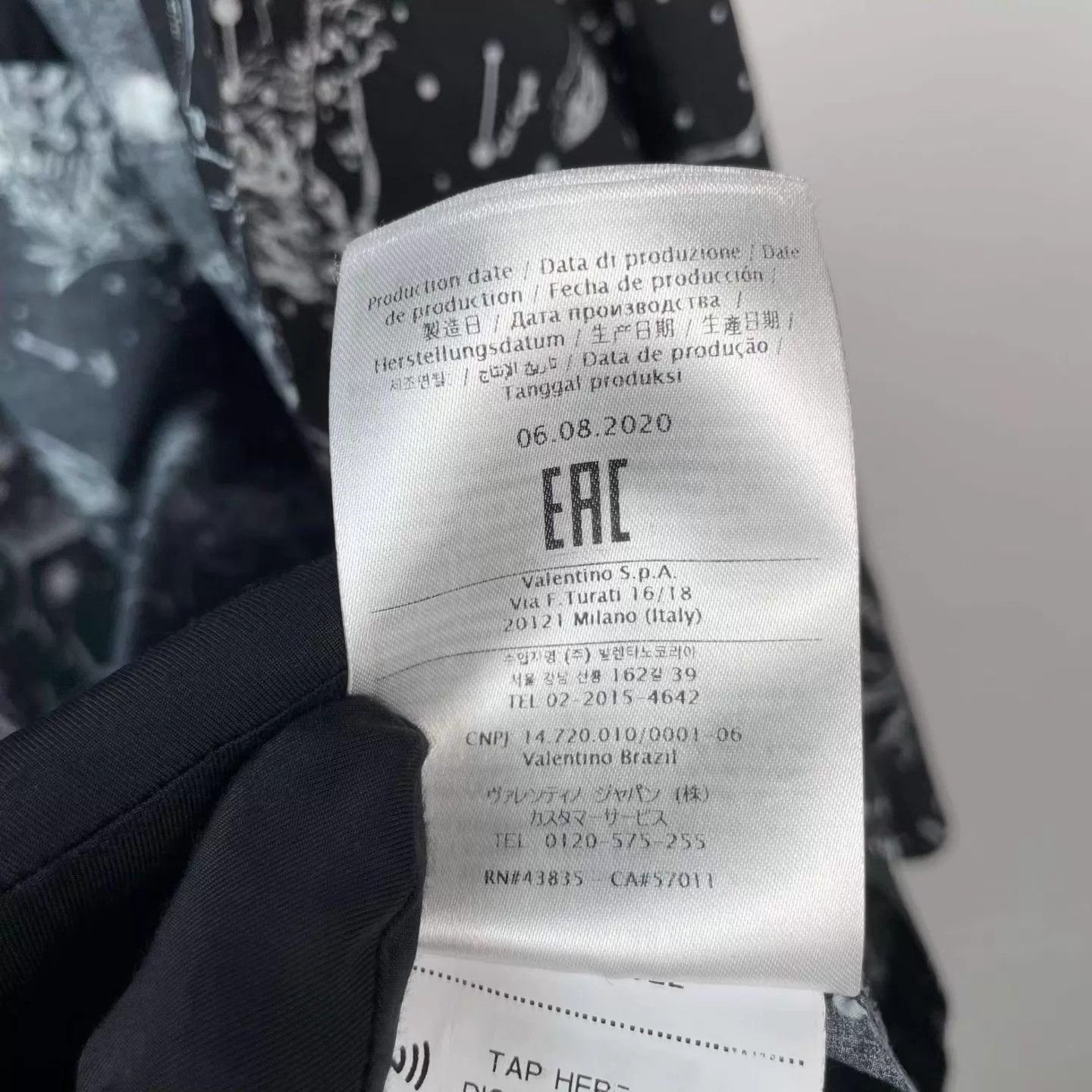 Valentino Valentino Printed Shirt 38 Size US S / EU 44-46 / 1 - 6 Thumbnail