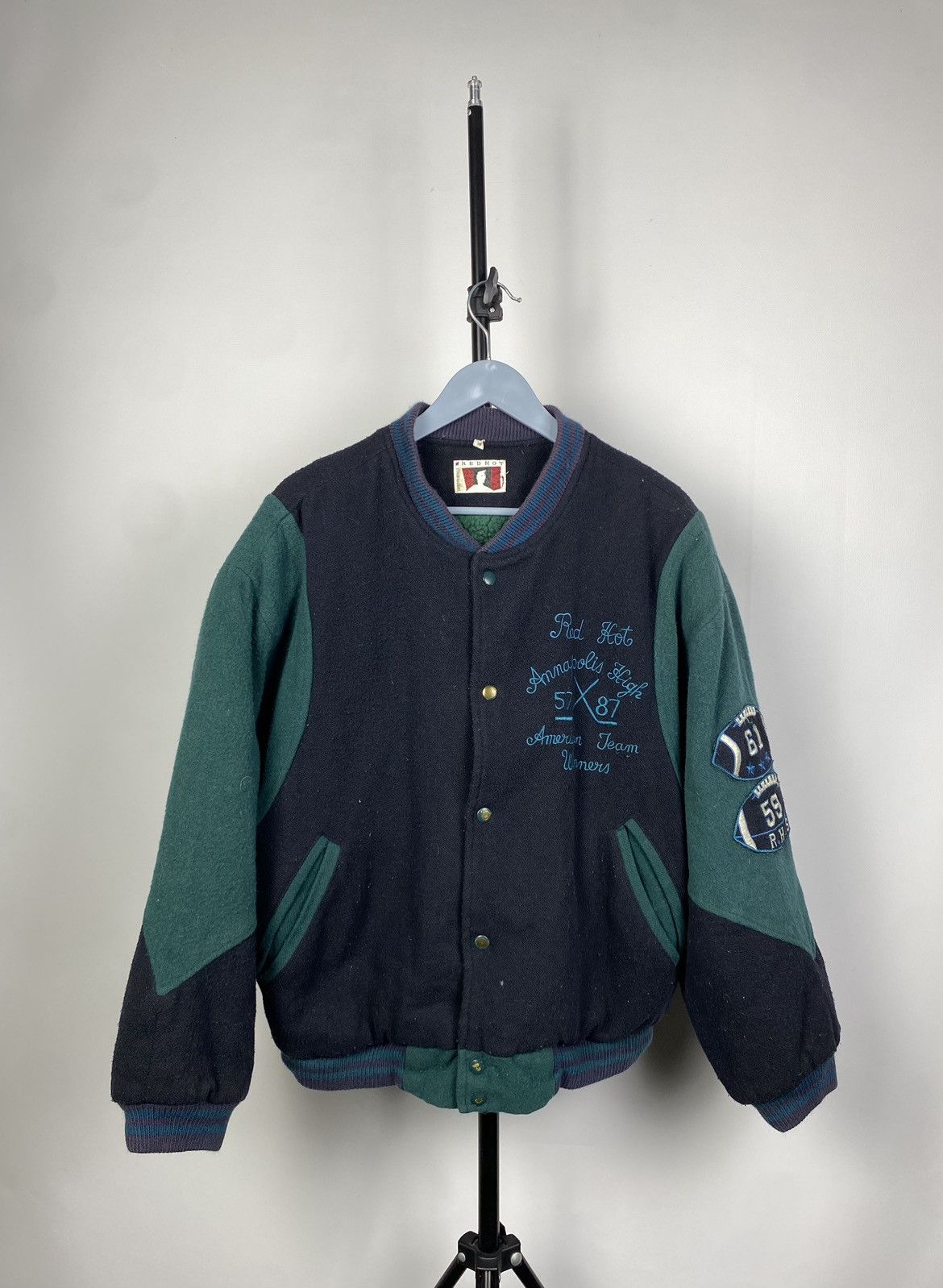 NFL × Vintage Vintage NFL RHS 80s 90s RED HOT USA JACKET Size US S / EU 44-46 / 1 - 1 Thumbnail