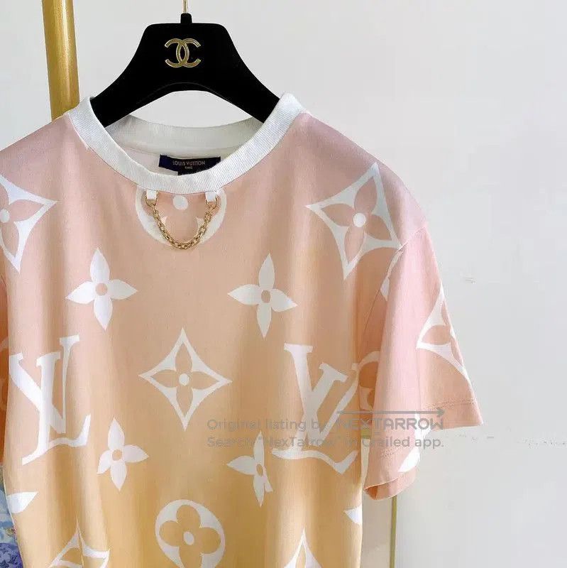 Other Louis Vuitton Summer Gray Cotton T. Size S / US 4 / IT 40 - 3 Thumbnail