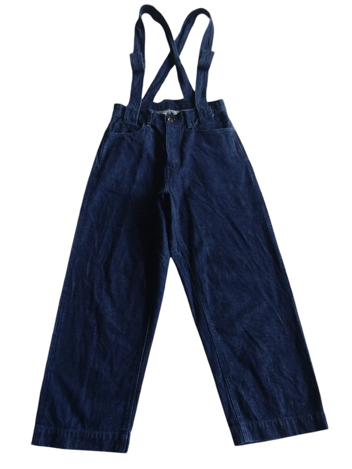 Kapital Brú Na Bóinne Overalls Indigo Japanese Brand Selvedge Denim Size US 30 / EU 46 - 3 Thumbnail