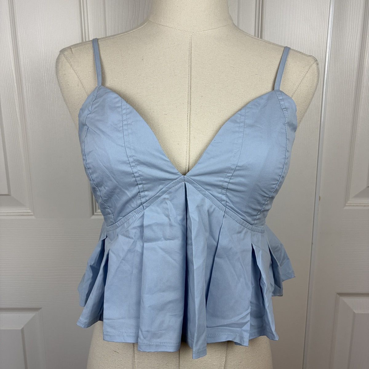 Forever 21 Forever 21 blue babydoll tank top Size S / US 4 / IT 40 - 1 Thumbnail