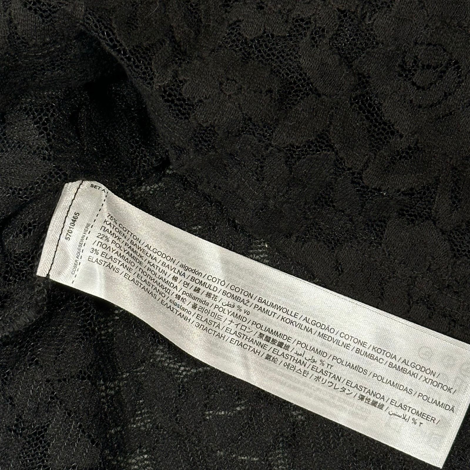 Mango Mango Women's Short Sleeve Lace Top Black Size M Size M / US 6-8 / IT 42-44 - 8 Thumbnail