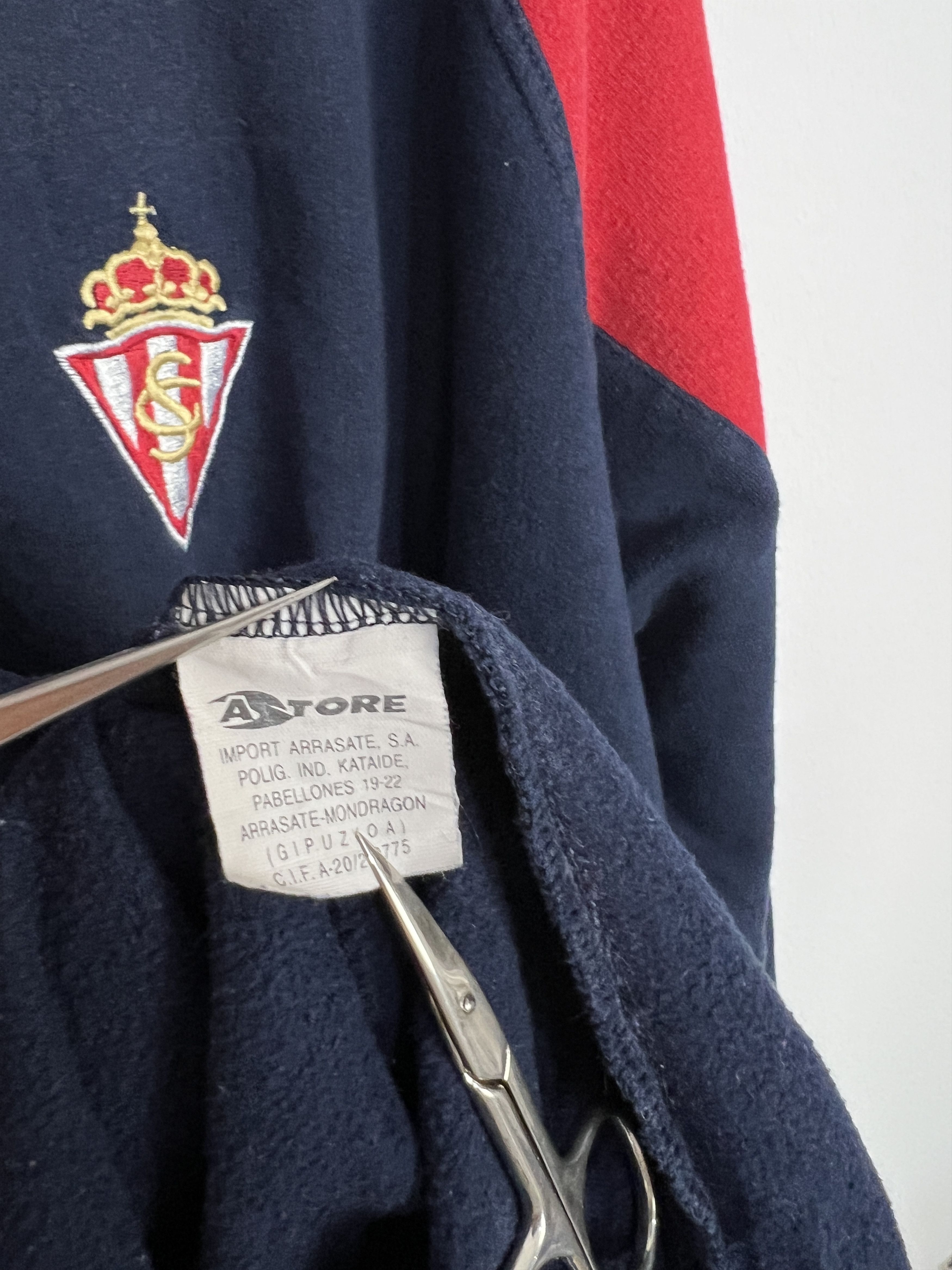 Vintage Sporting Gijon football Sweatshirt Rare Soccer Crewneck Size US XXL / EU 58 / 5 - 7 Thumbnail
