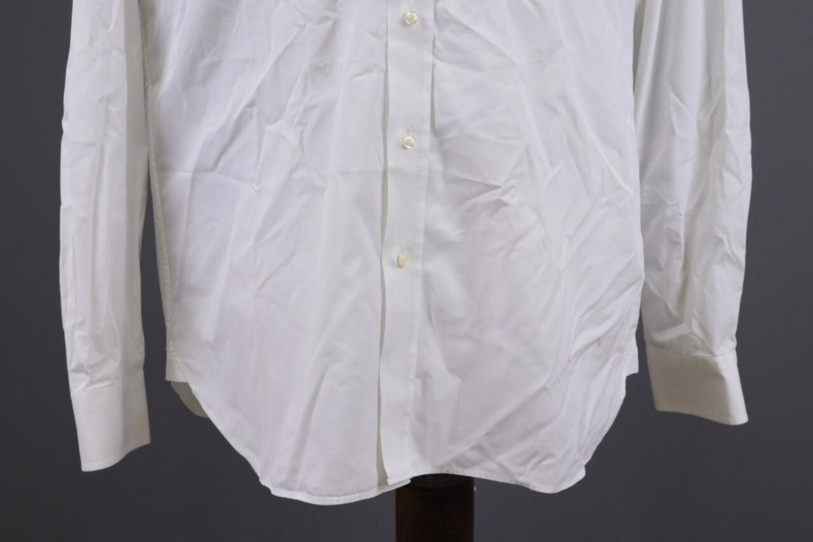 Designer Boggi Milano 2/120' Doppio Ritorto Shirt Size 44 Size US M / EU 48-50 / 2 - 3 Thumbnail