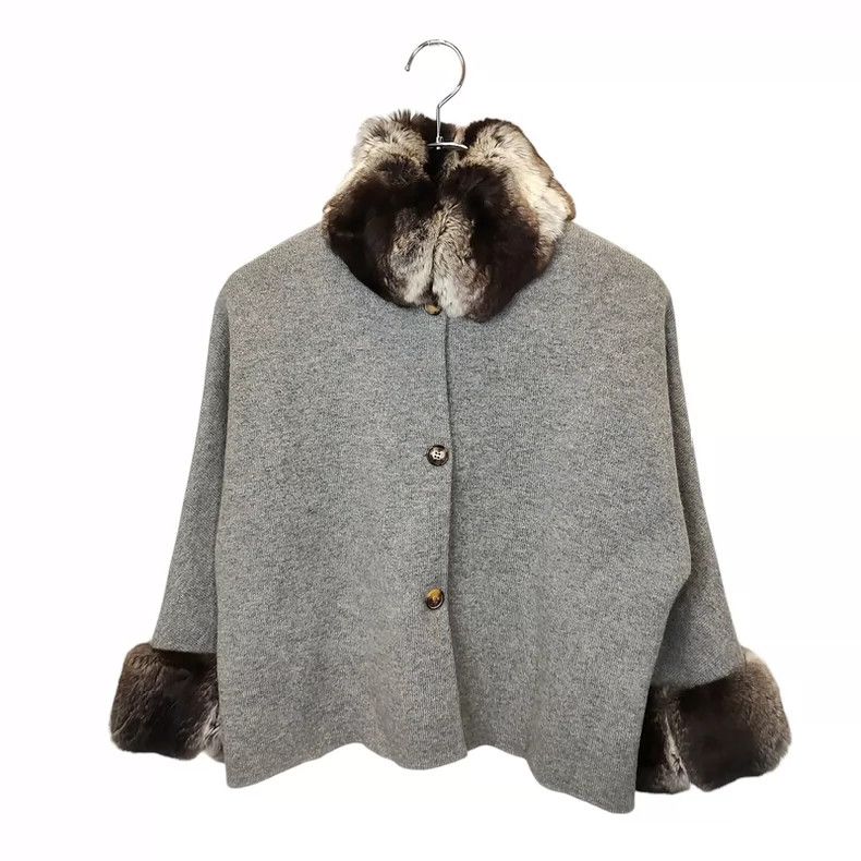 Loro Piana LORO PIANA Sheep's woolen collar coat Size XS / US 0-2 / IT 36-38 - 1 Thumbnail