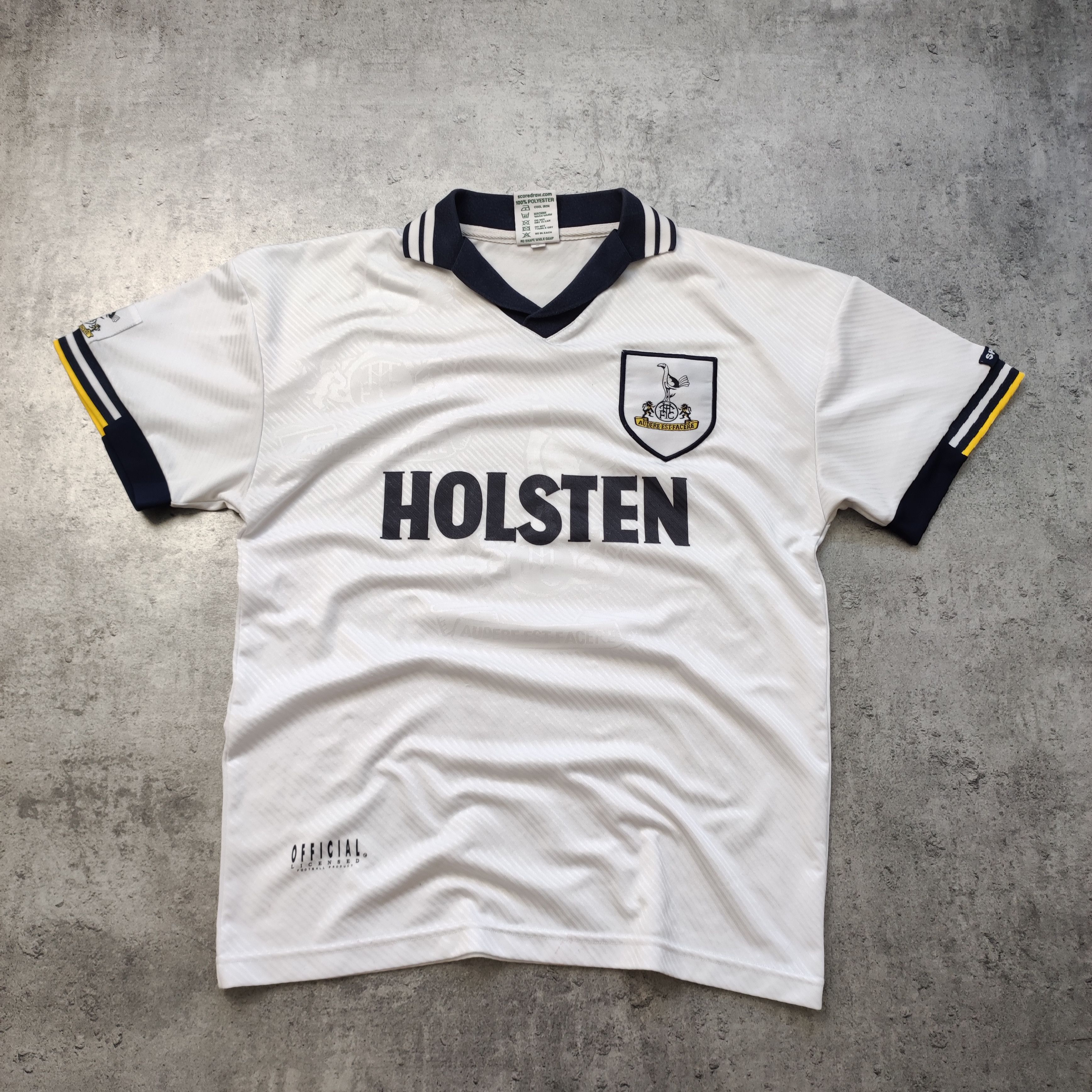 Other Vintage 1994 Score Draw Tottenham Hotspurs Football Jersey Size US M / EU 48-50 / 2 - 2 Thumbnail